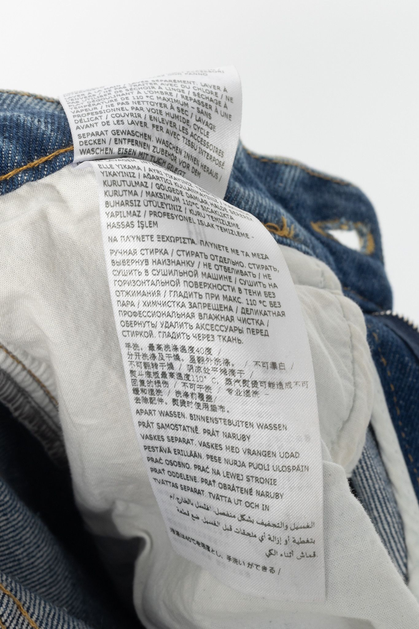 Maison Margiela Maison Margiela Blue Cotton Slit Jeans Size 27" / US 4 / IT 40 - 12 Thumbnail