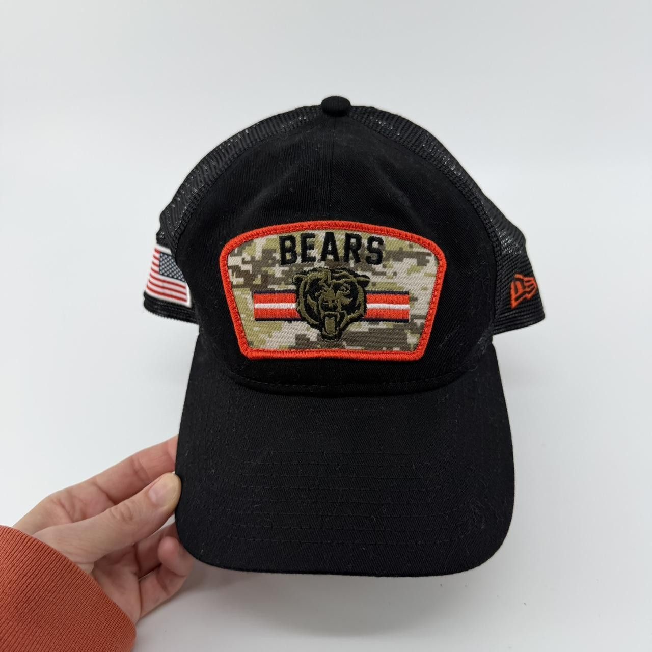 New Era Chicago Bears New Era 9FIFTY Adjustable Hat - Black Size ONE SIZE - 1 Thumbnail