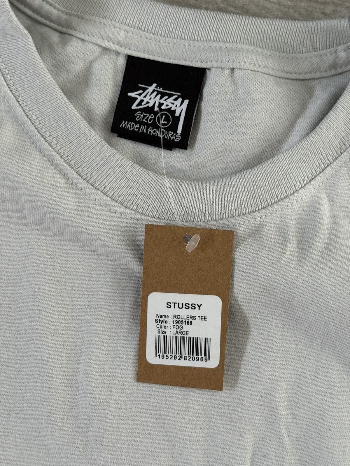Stussy Men's Stussy Rollers 1905160 Fog Tee T-Shirt Size L Large Size US L / EU 52-54 / 3 - 3 Thumbnail