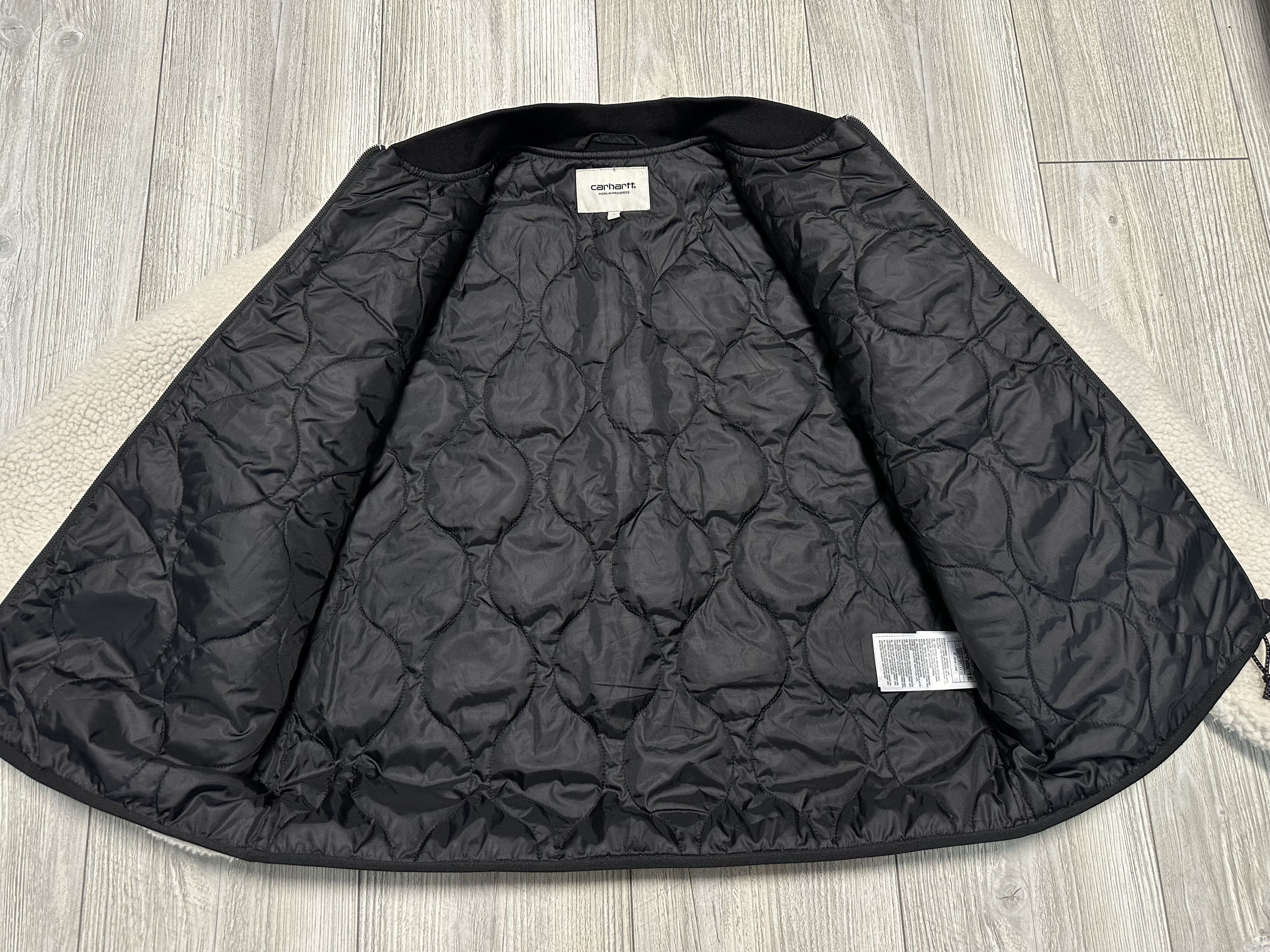 Carhartt Wip Women's CARHARTT WIP JANET FLEECE LINER (Pre Owned) Size XS Size XS / US 0-2 / IT 36-38 - 4 Thumbnail