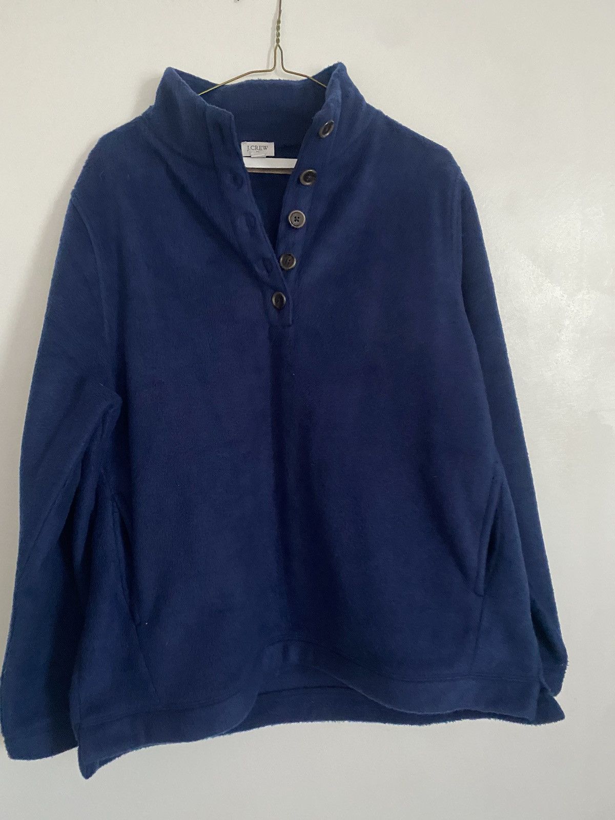 J.Crew Jcrew factory soft Sherpa pullover blue X-Large Size XL / US 12-14 / IT 48-50 - 1 Thumbnail