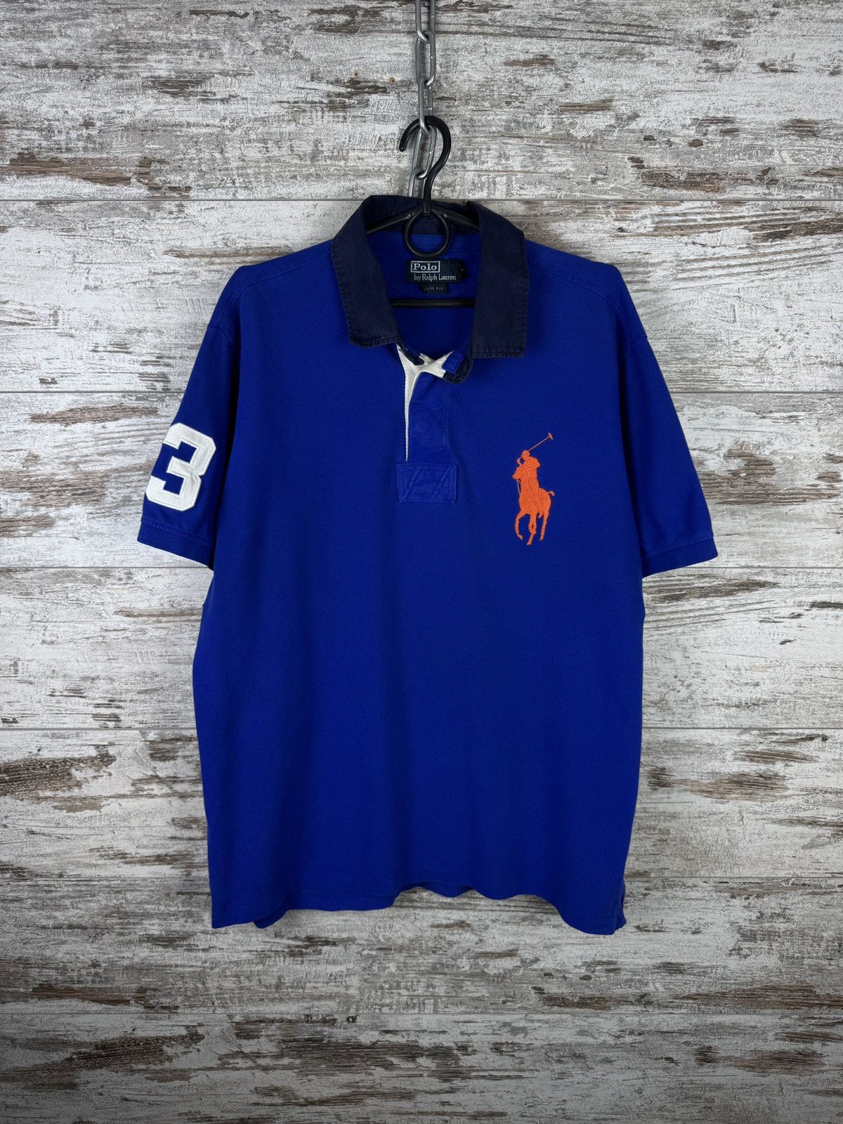 Polo Ralph Lauren × Vintage Mens Vintage Polo Ralph Lauren 3 polos rugby T-shirt tee y2k Size US XL / EU 56 / 4 - 1 Thumbnail
