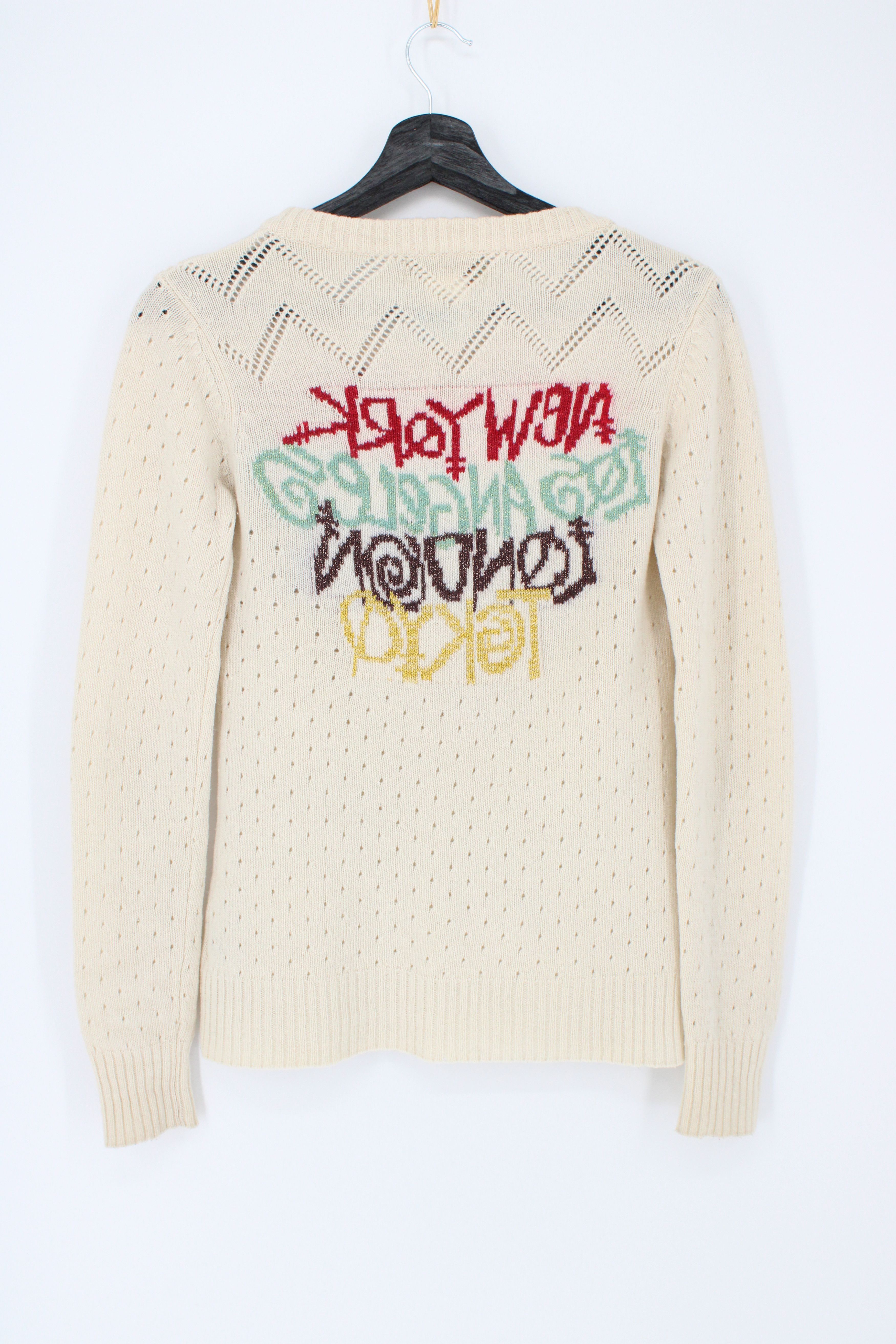 Stussy Y2K Stussy Girls World Tour Knit Size S / US 4 / IT 40 - 2 Thumbnail