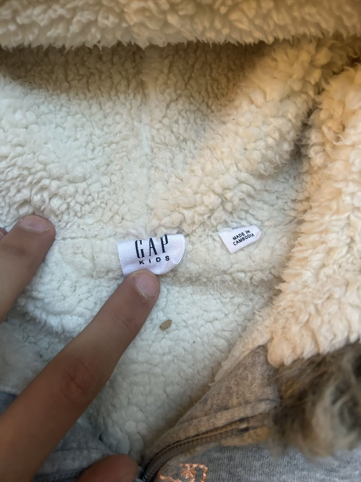 Gap Gap zip up fur hood Size XS / US 0-2 / IT 36-38 - 2 Thumbnail