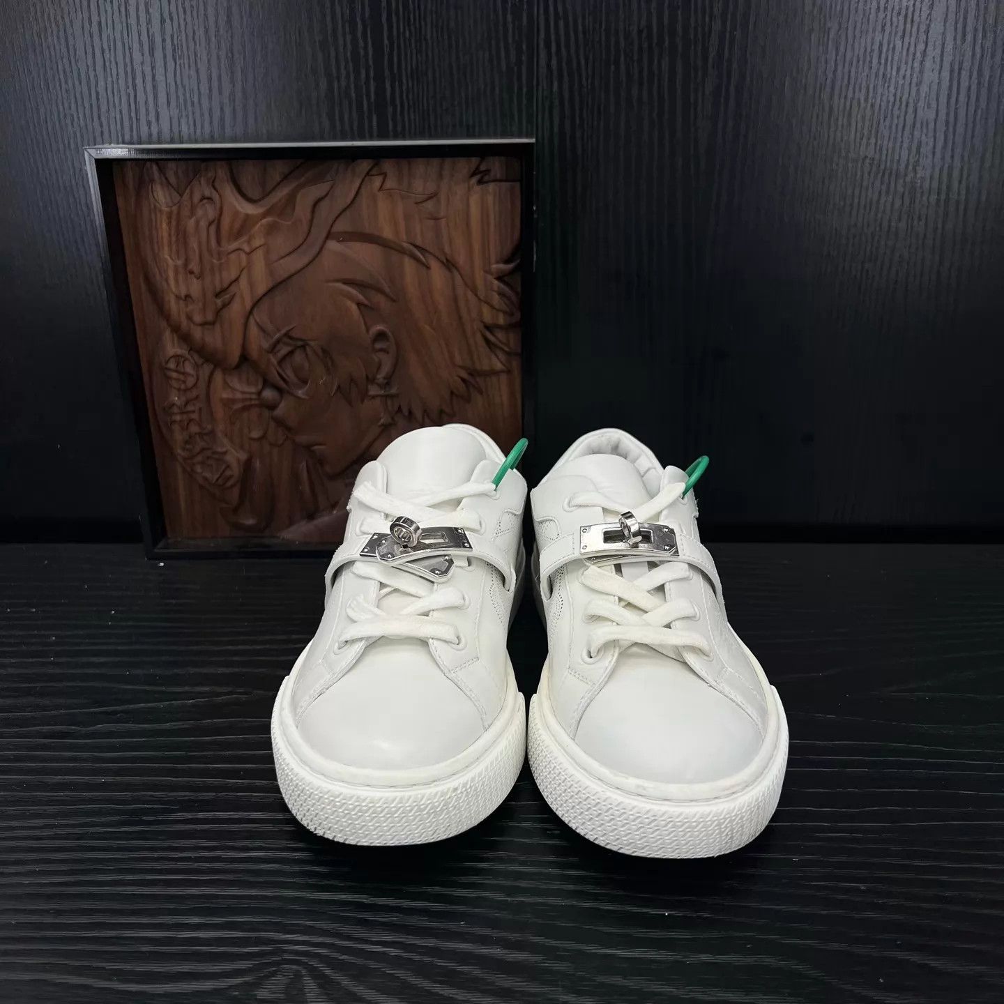 Hermes Hermès Kelly White Sneakers 35 Size US 4.5 / IT 34.5 - 4 Thumbnail