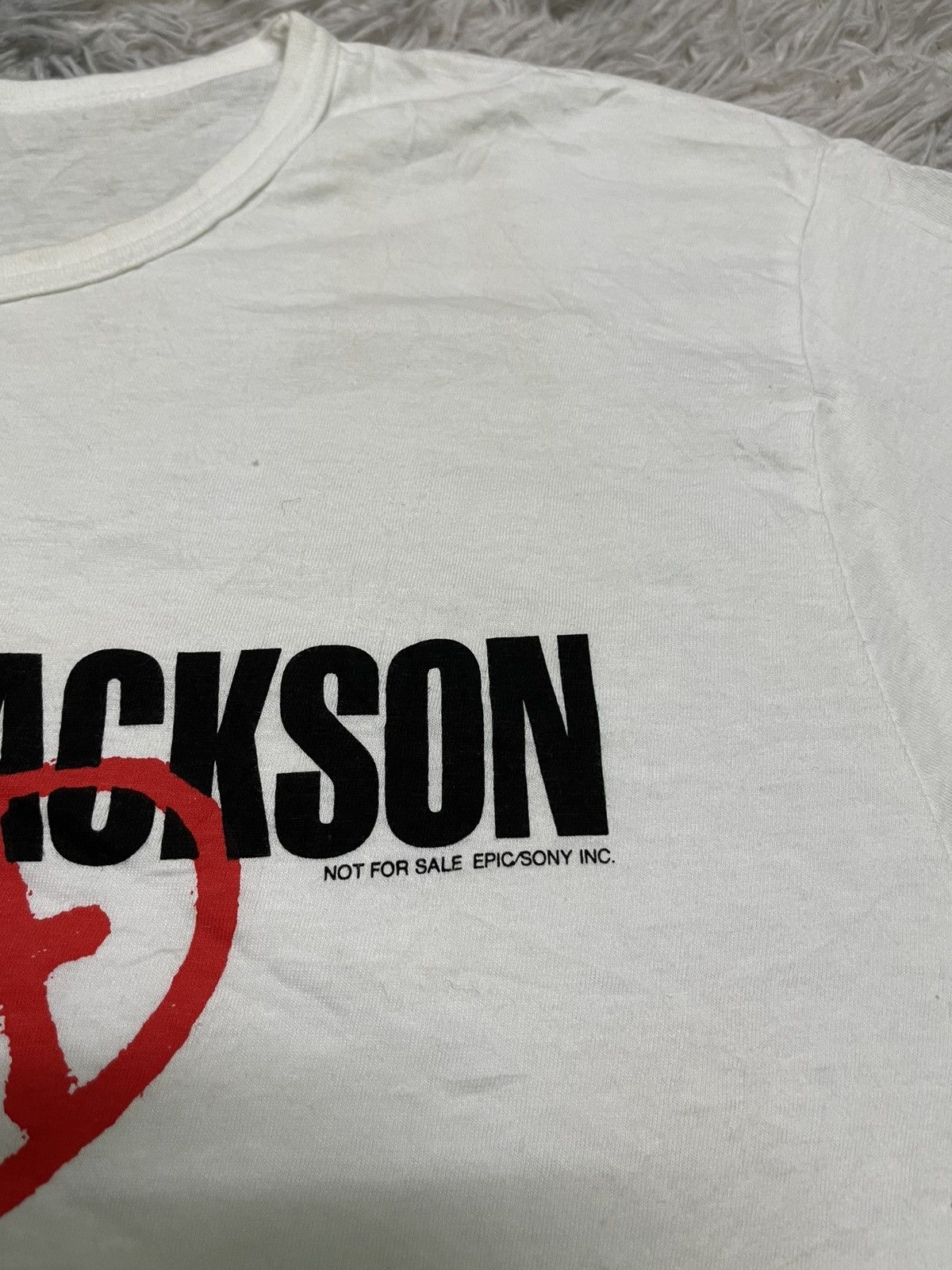 Michael Jackson 90s KING POP MICHEAL JACKSON NOT FOR SALES T SHIRT Size US S / EU 44-46 / 1 - 6 Thumbnail