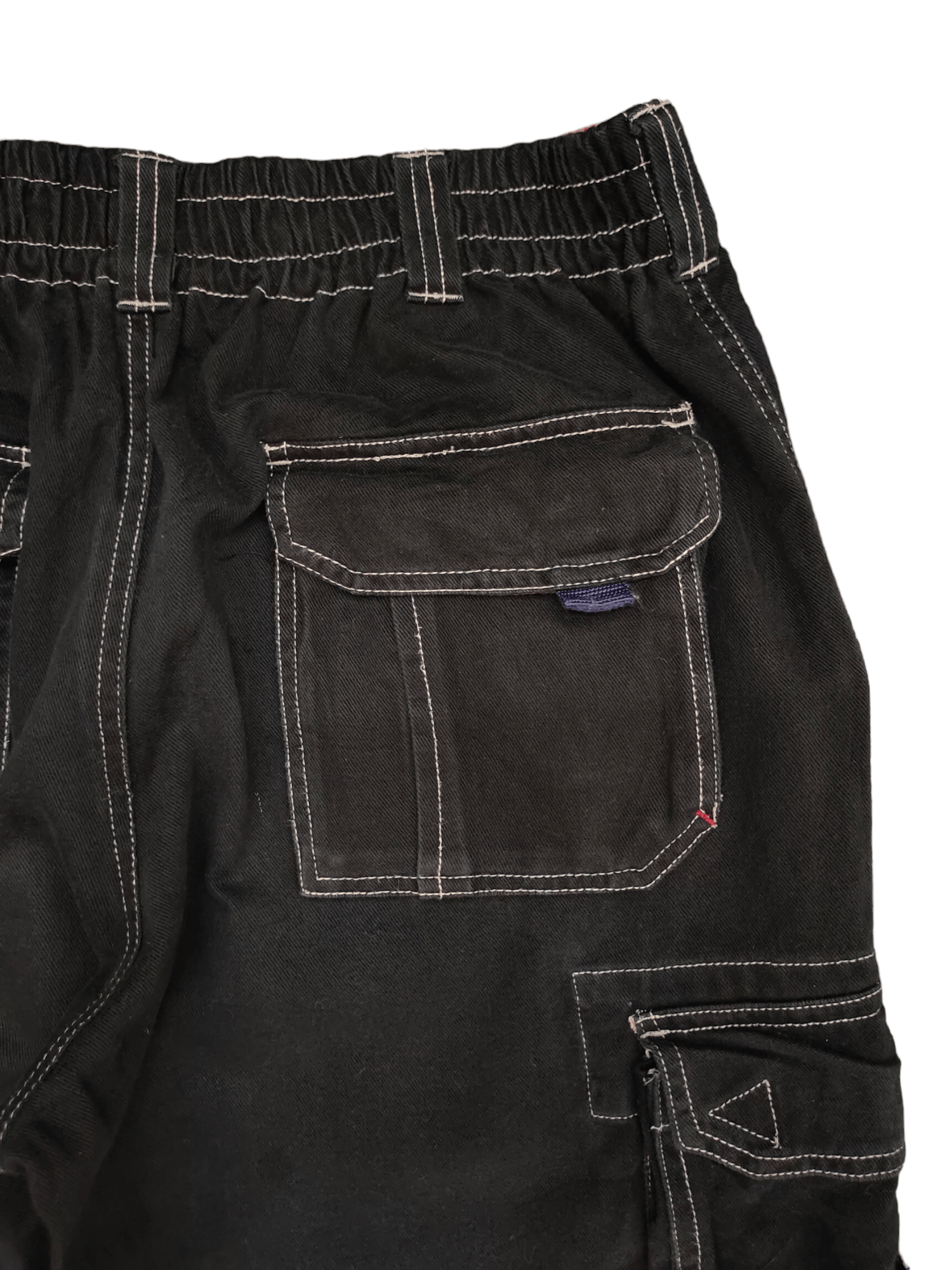 Hobo Baggy Jeans Hobo Multi Pocket Cargo Denim Wide Leg Jnco Size US 33 - 12 Thumbnail