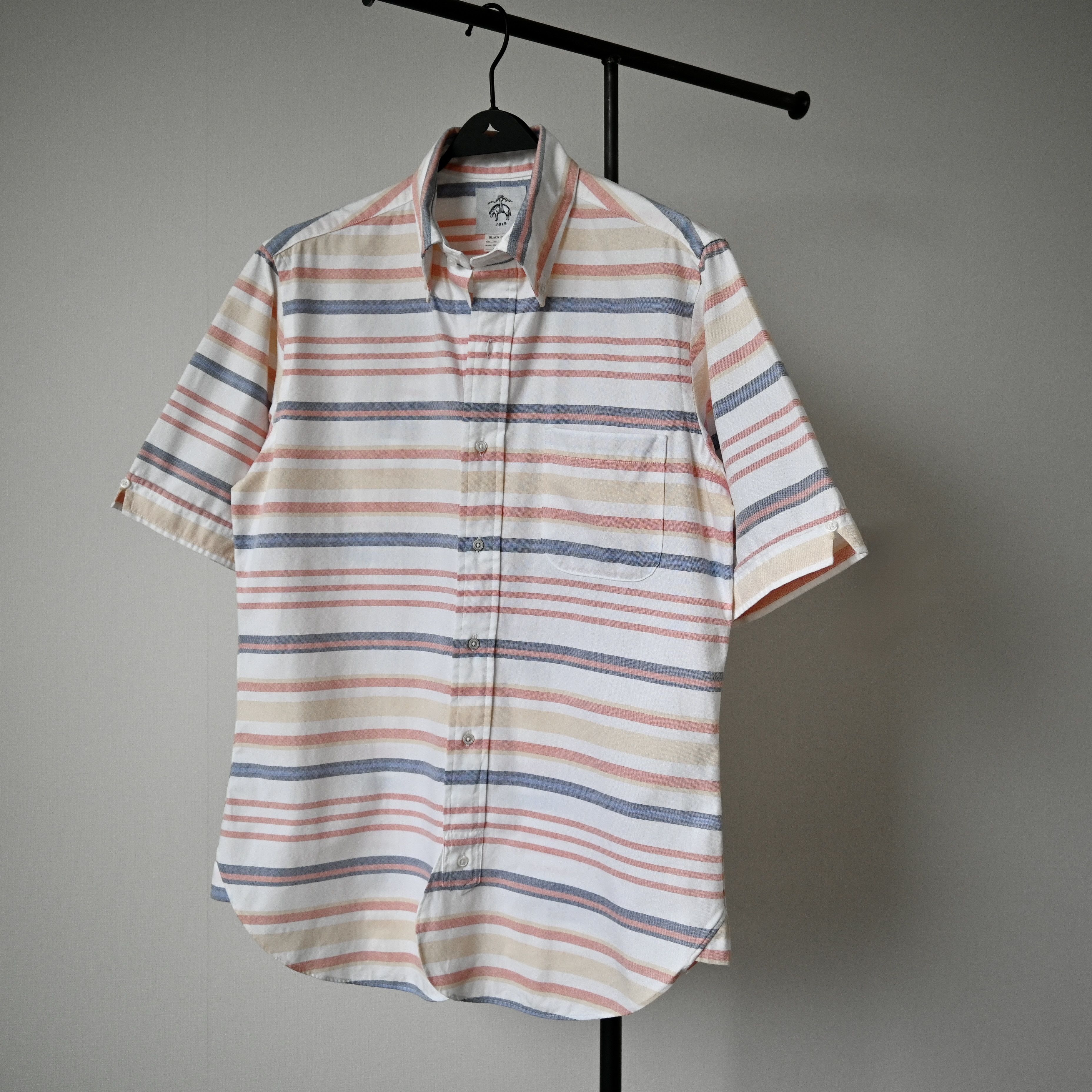 Brooks Brothers Black Fleece BLACK FLEECE by Brooks Brothers horizontal striped BD shirt Size US S / EU 44-46 / 1 - 1 Thumbnail