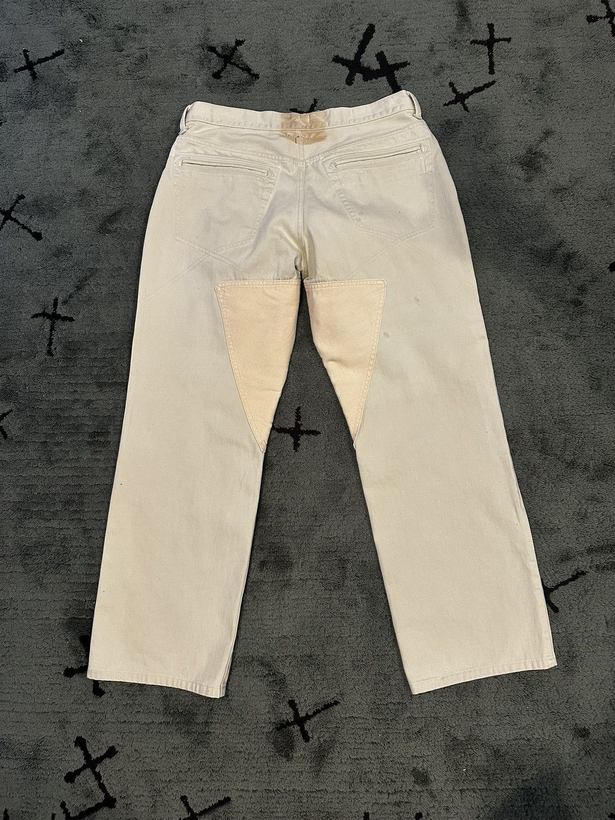 General Research × Mountain Research General Research White Corduroy “Frontier” Pants Size US 33 - 2 Thumbnail