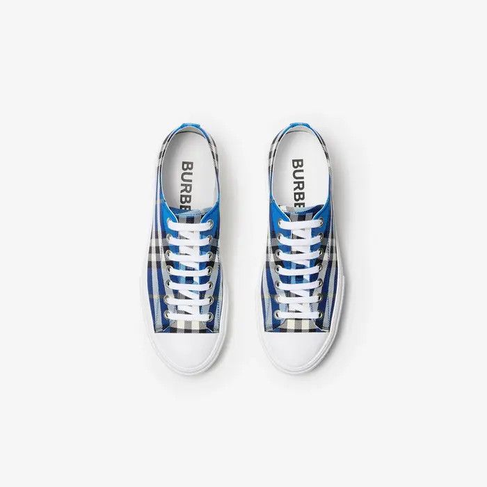 Burberry os11x0226 Jack Check Sneakers In Multicolor Size US 11 / EU 44 - 4 Thumbnail