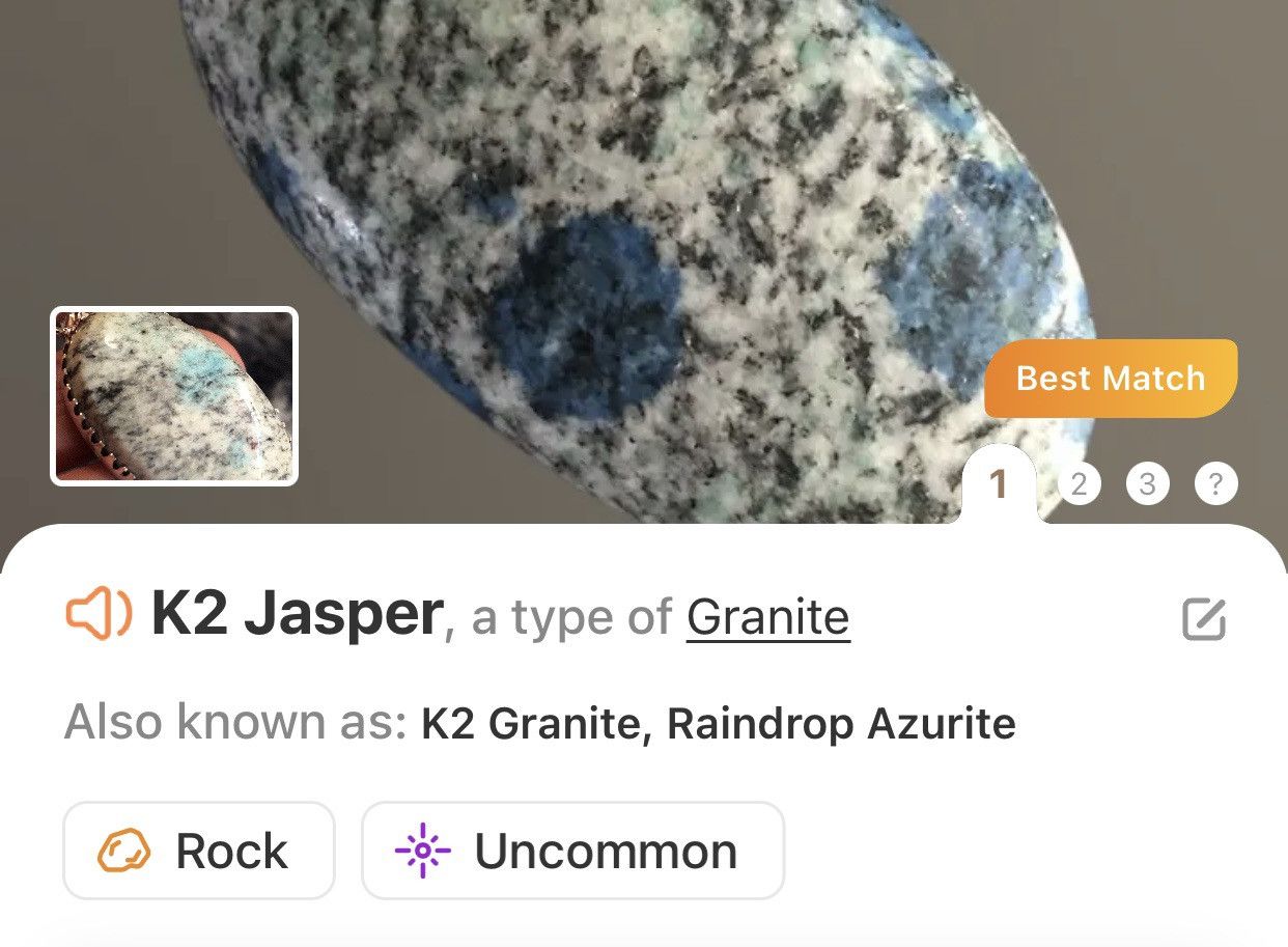 Handmade Handcrafted K2 jasper dogtooth 925 sterling pendant necklace Size ONE SIZE - 9 Thumbnail