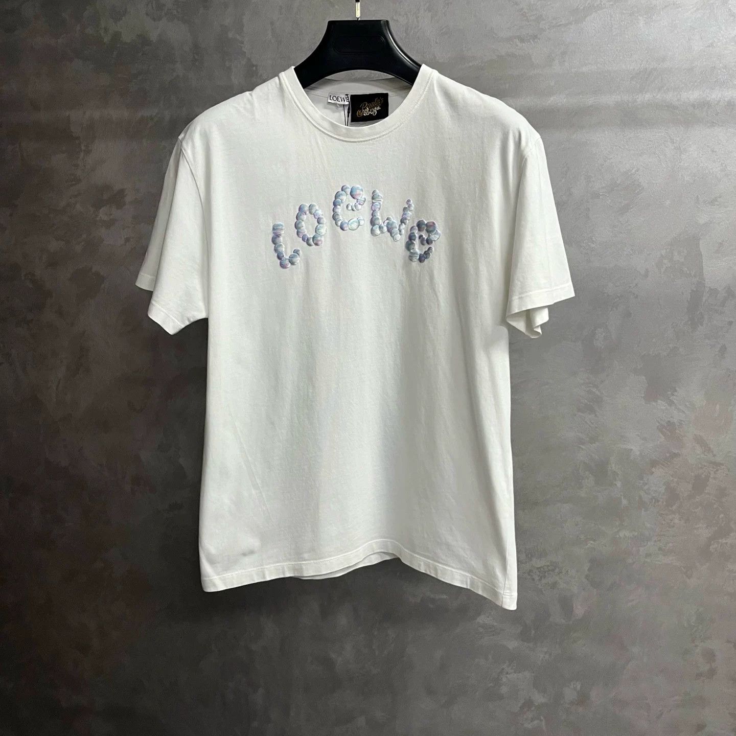 Loewe Loewe Retro Printed White T-Shirt XS Women Size XS / US 0-2 / IT 36-38 - 1 Thumbnail