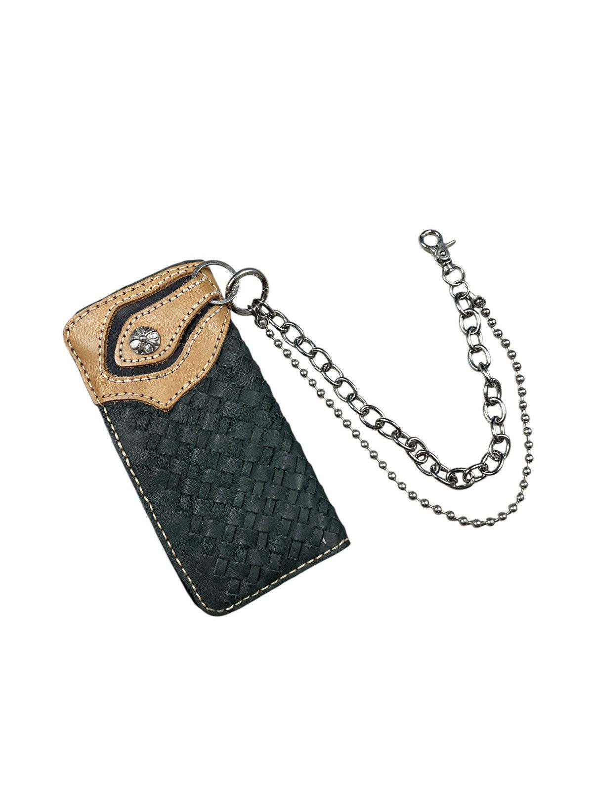 Leather Custom Handmade Genuine Leather Long Wallet Size ONE SIZE - 1 Thumbnail