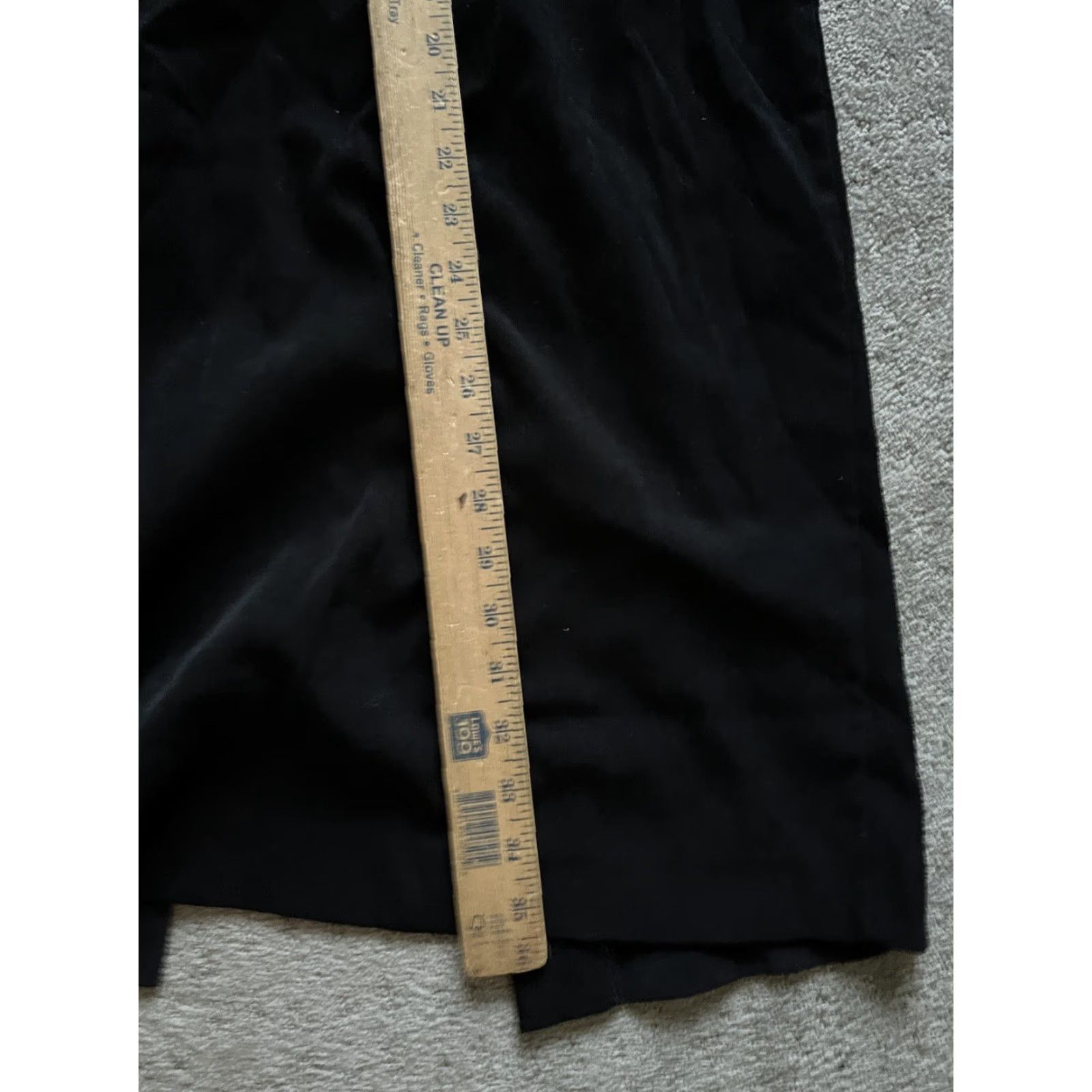 Express Express Skirt Women Solid Black Polyester Blend 7/8 Size 7/8 Casual Knit Lined Womens Size 28" / US 6 / IT 42 - 5 Thumbnail