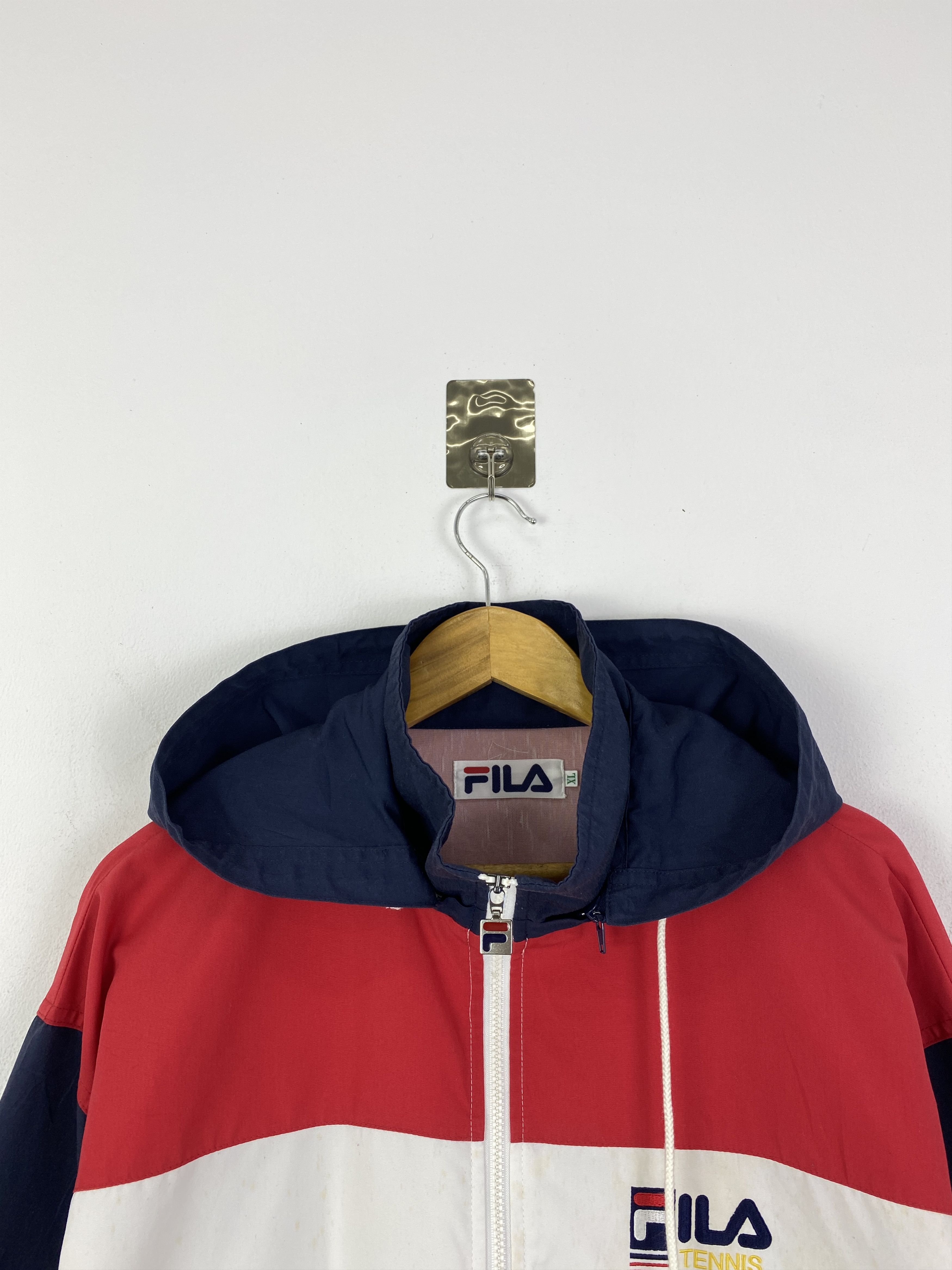 Fila Vintage 90s Fila Tennis International Backhit Jacket J0088 Size US XL / EU 56 / 4 - 2 Thumbnail
