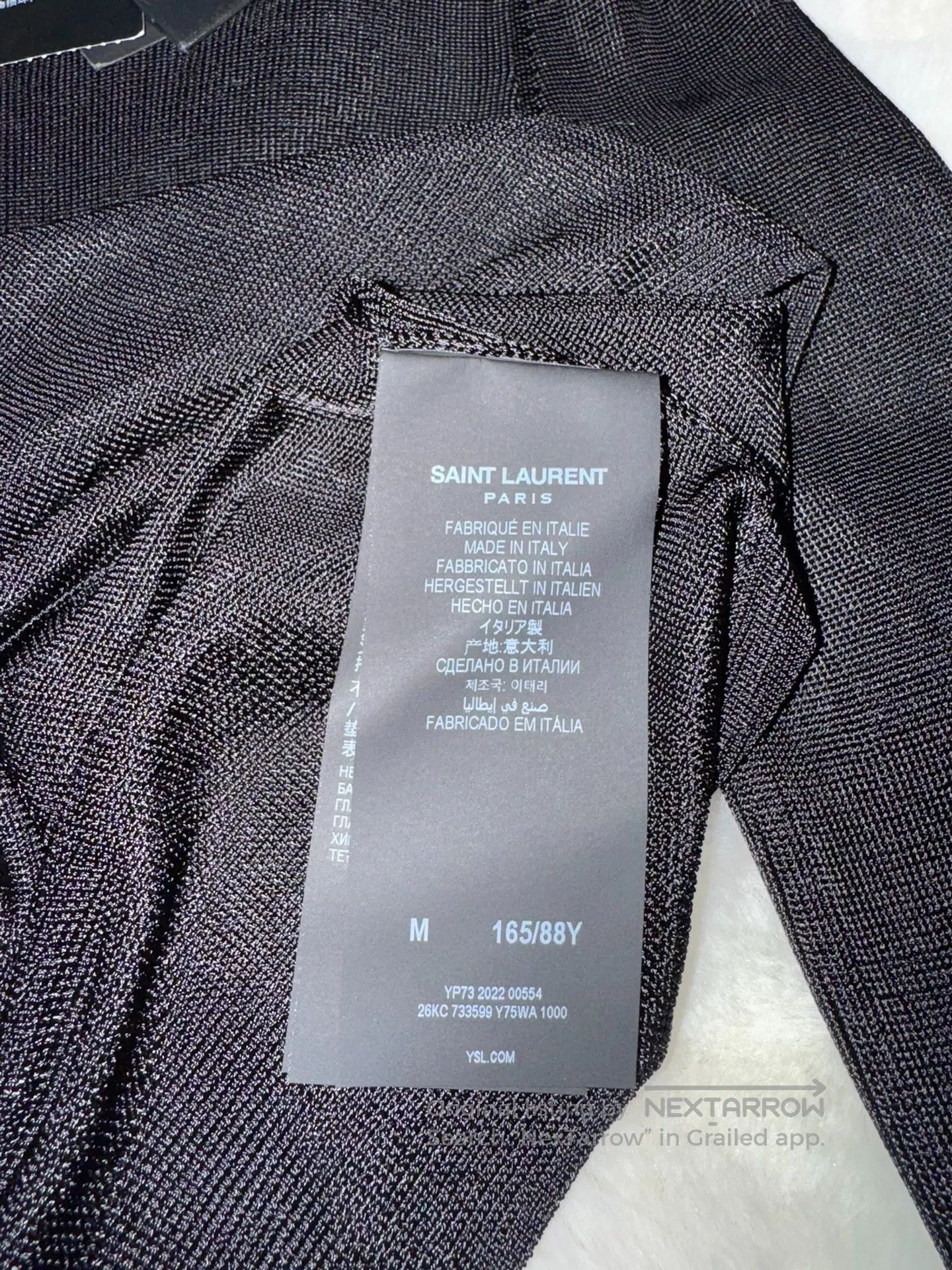 Saint Laurent Paris Saint Laurent Paris Long Sleeve Mesh Under Shirt| Size M / US 6-8 / IT 42-44 - 4 Thumbnail