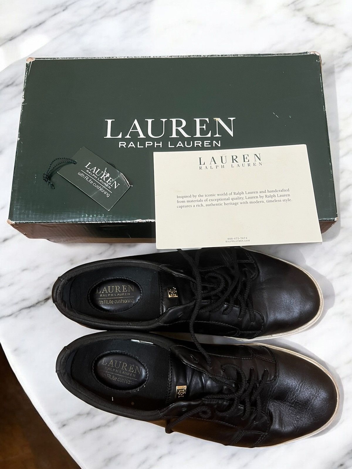 Lauren Ralph Lauren Lauren Ralph Lauren Reaba sneakers size US 11 Size US 11 / EU 44 - 9 Thumbnail