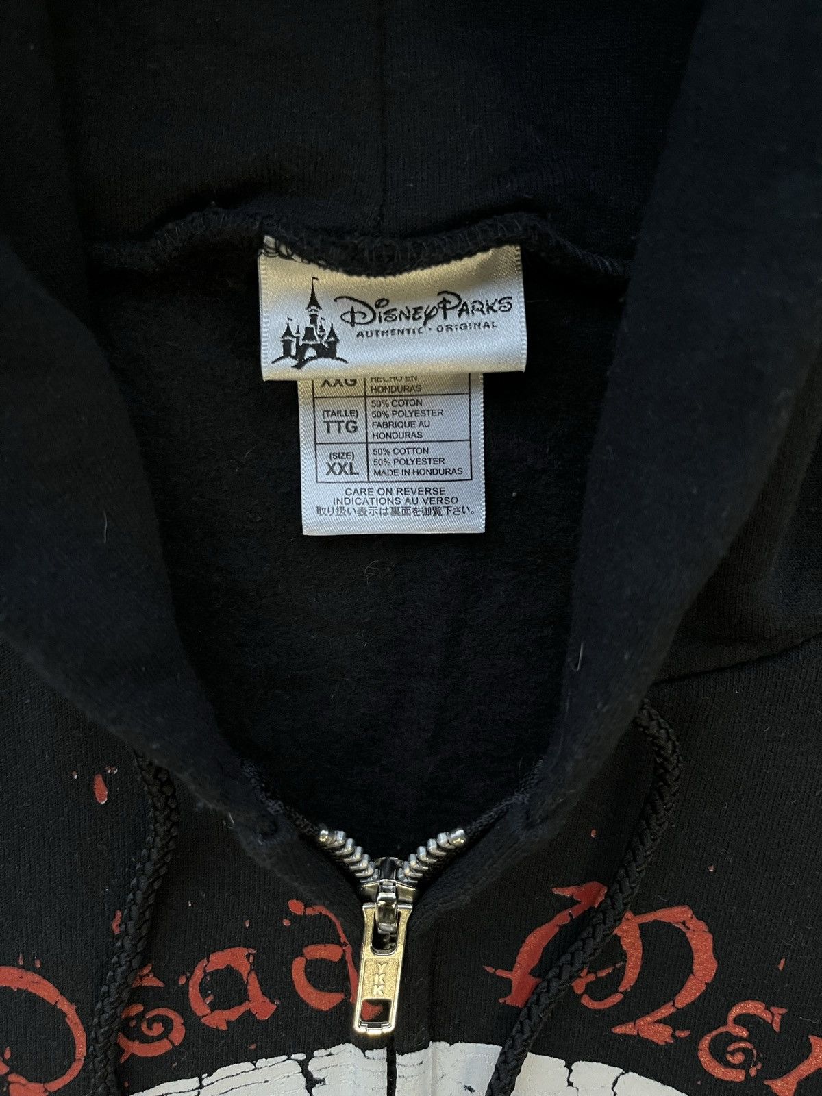 Vintage Vintage Y2K Pirates of the Caribbean Baggy Movie Hoodie Size US XXL / EU 58 / 5 - 11 Thumbnail
