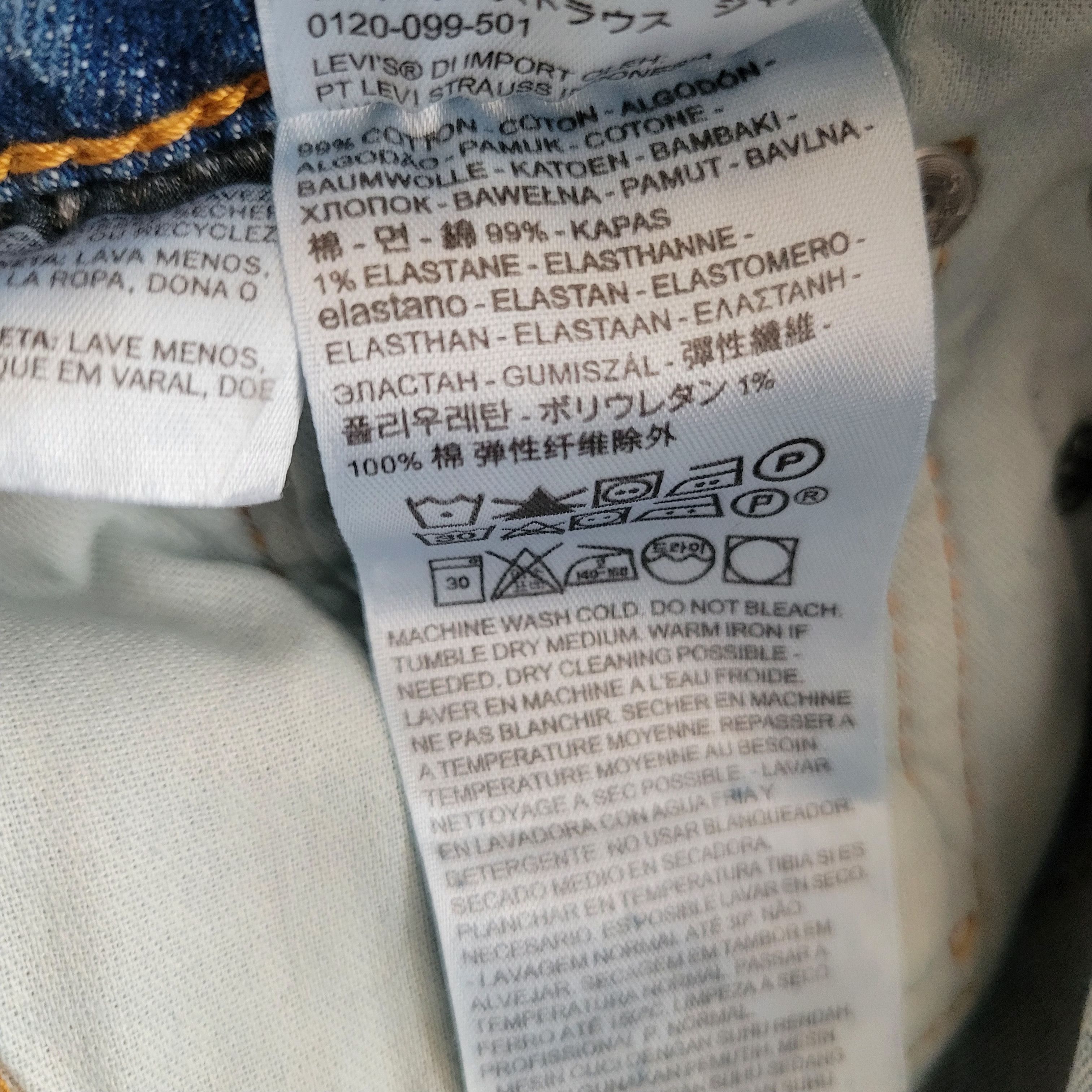 Levi's Levi's 511 Straight Jeans S29/32 Men's Excellent Condition Size US 29 - 10 Thumbnail