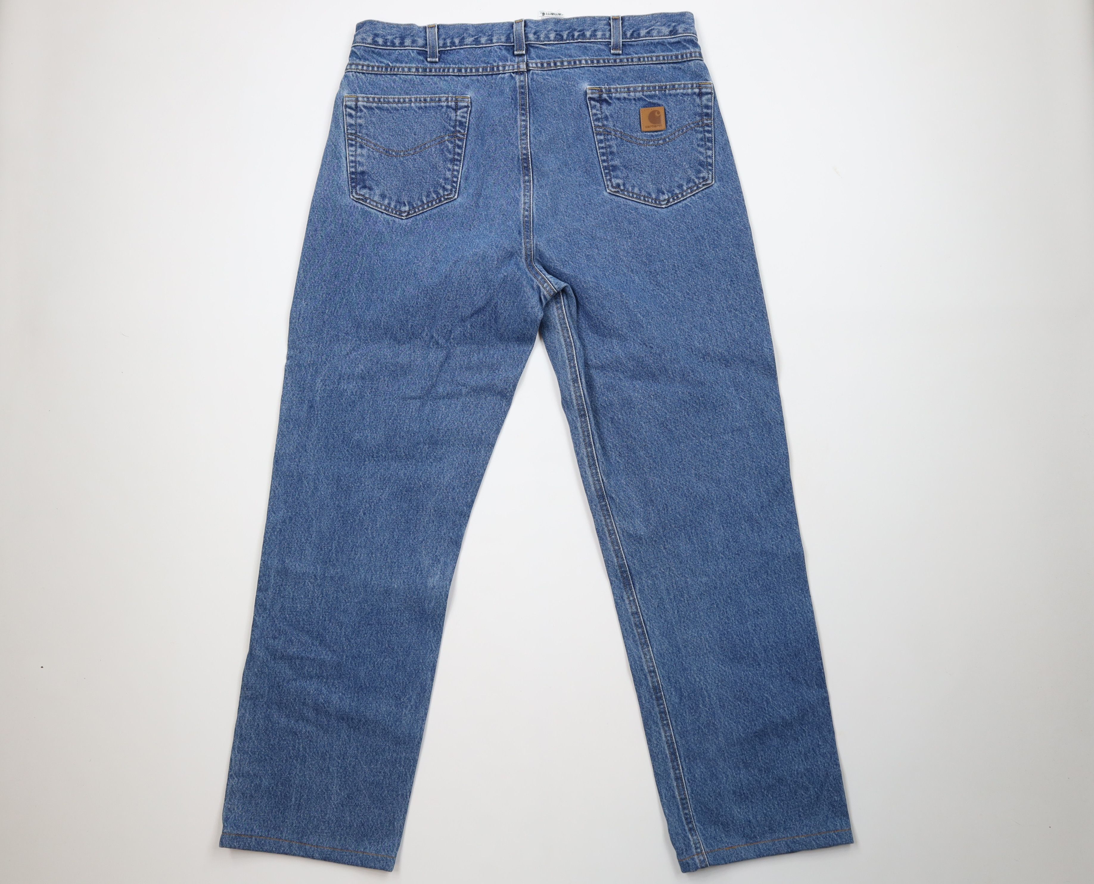 Carhartt Vintage Y2K Carhartt Traditional Fit Denim Jeans Blue Size US 38 / EU 54 - 9 Thumbnail