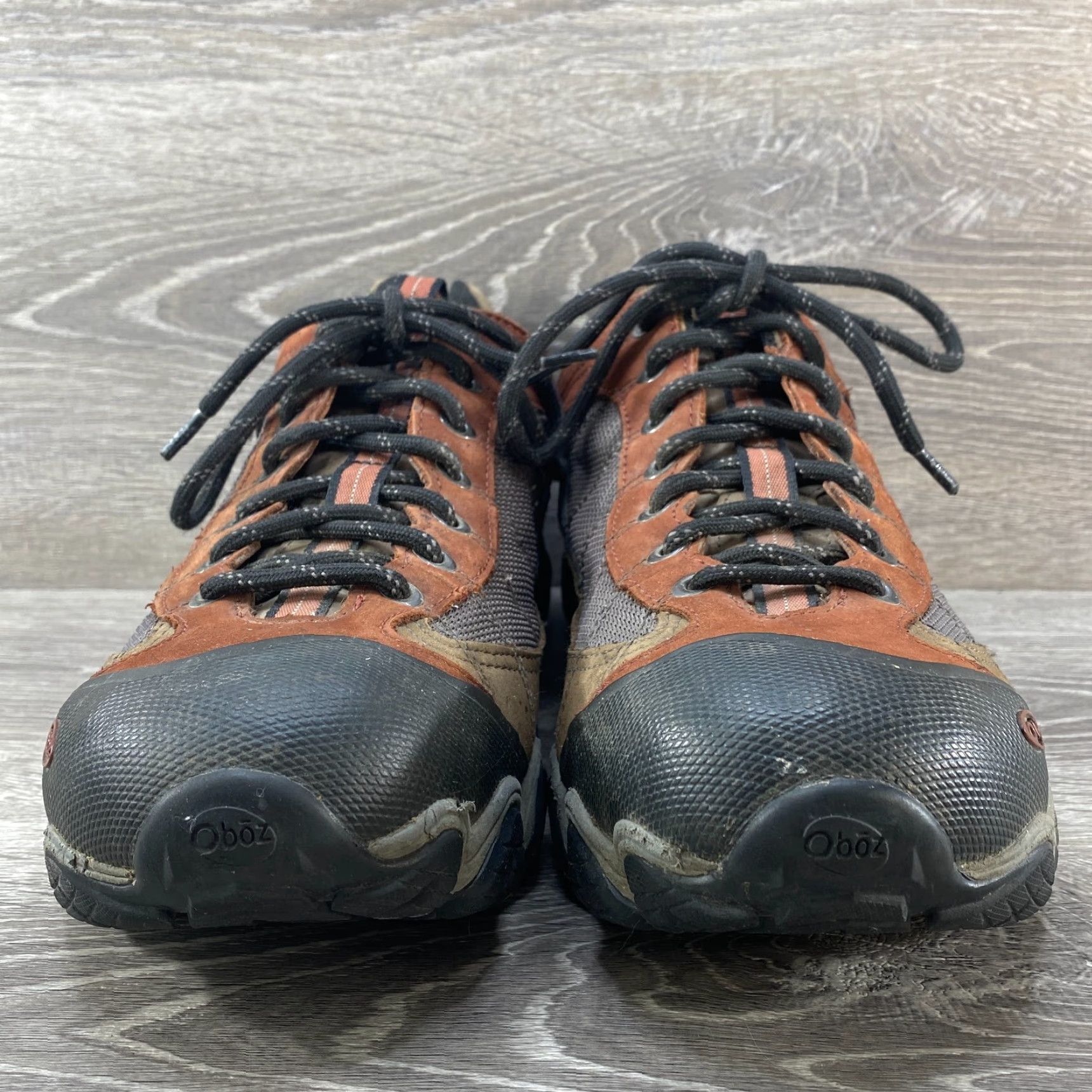 Oboz OBOZ Dry Waterproof Brown Leather Lace Up Low Top Mountain Hiking Shoes Mens 14 Size US L / EU 52-54 / 3 - 4 Thumbnail