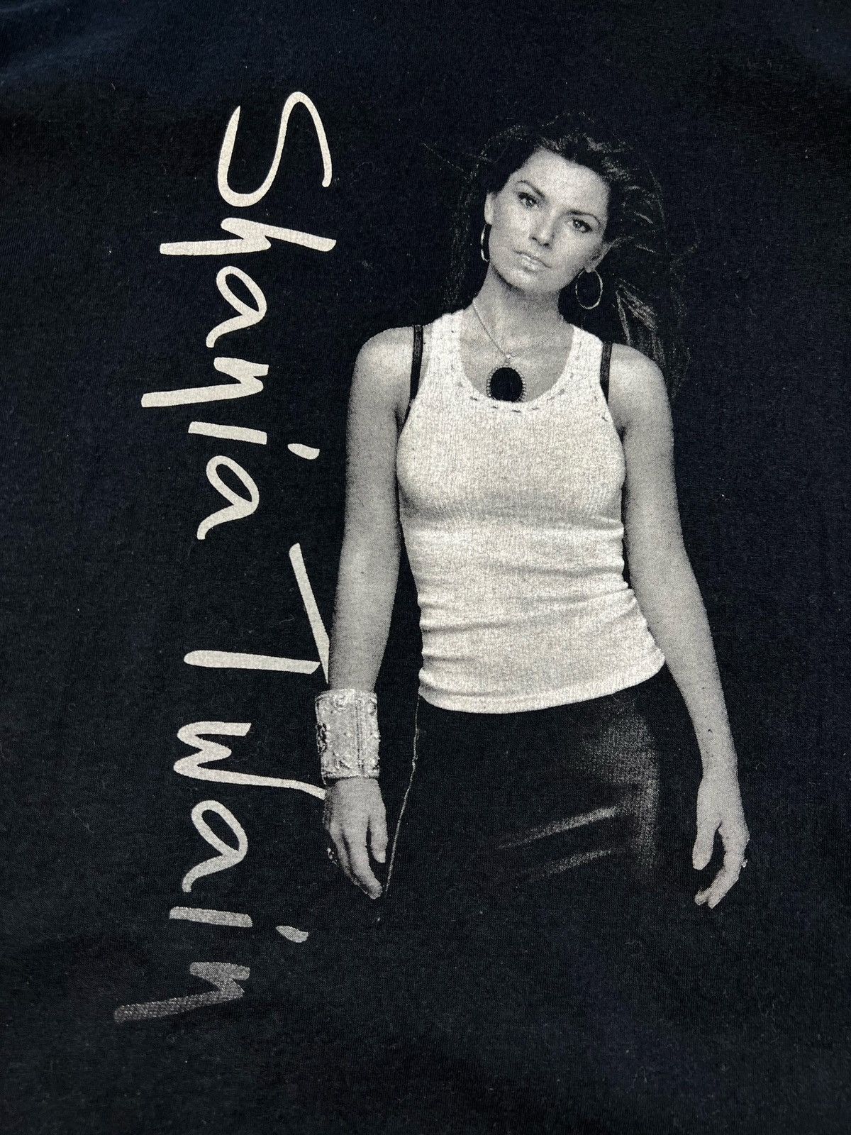 Band Tees × Vintage Shania Twain Vintage Y2k Tour Tee Country Pop Band Og „ UP „ Size US L / EU 52-54 / 3 - 5 Thumbnail