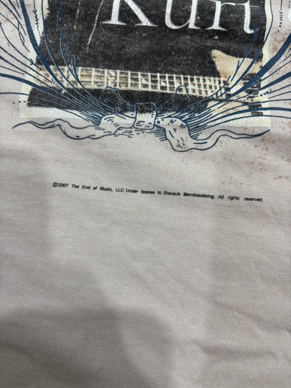 Band Tees × Vintage Vintage 2007 Kurt Cobain Memorial Tshirt Size US L / EU 52-54 / 3 - 2 Thumbnail