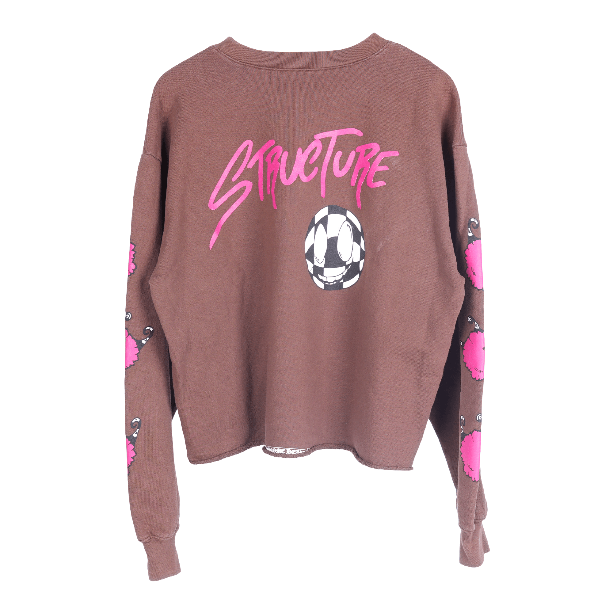 Chrome Hearts Matty Boy Structure Brown Crewneck Size US L / EU 52-54 / 3 - 2 Thumbnail
