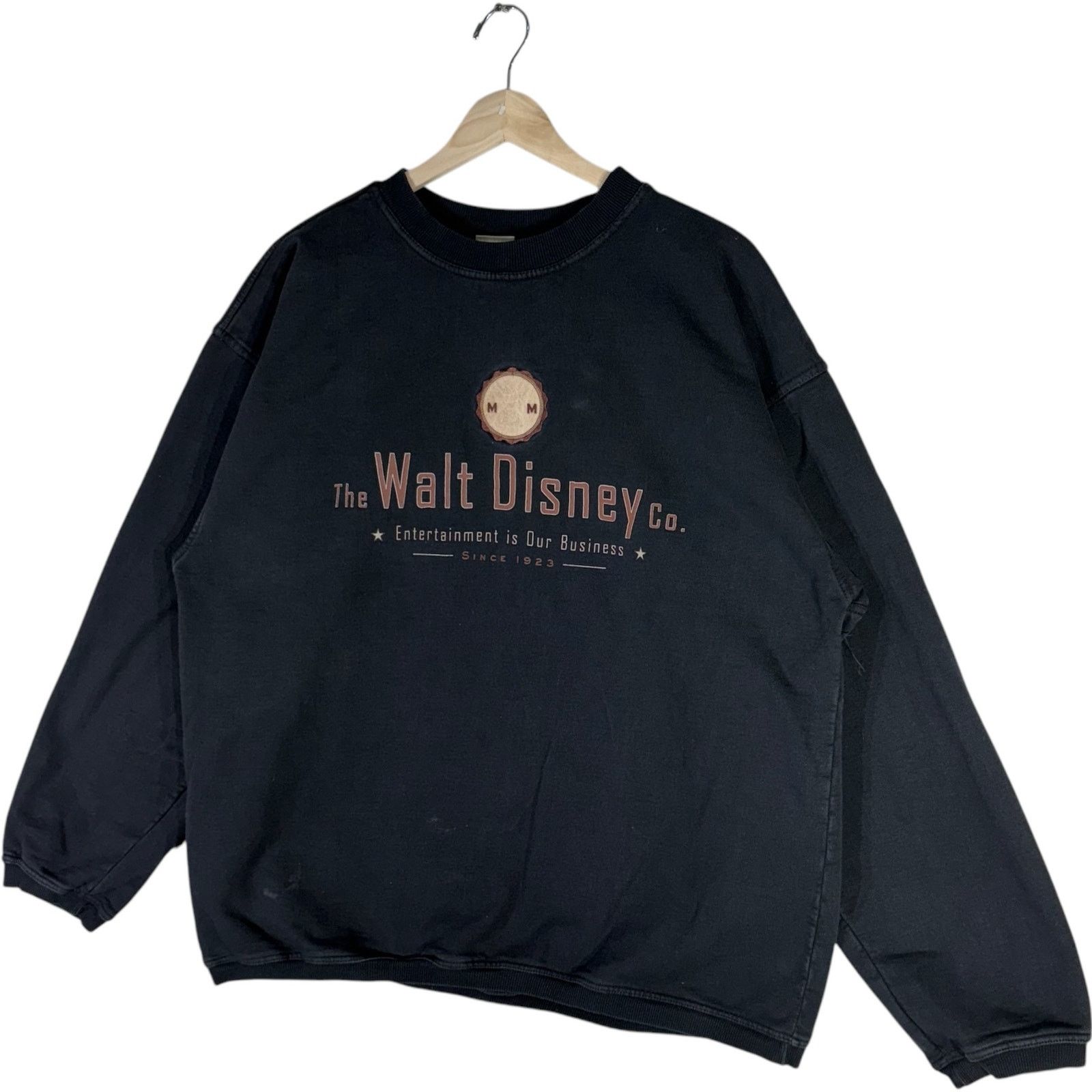 Disney Vintage Walt Disney Co Embroidered Spellout Crewneck 90s M Size US M / EU 48-50 / 2 - 3 Thumbnail