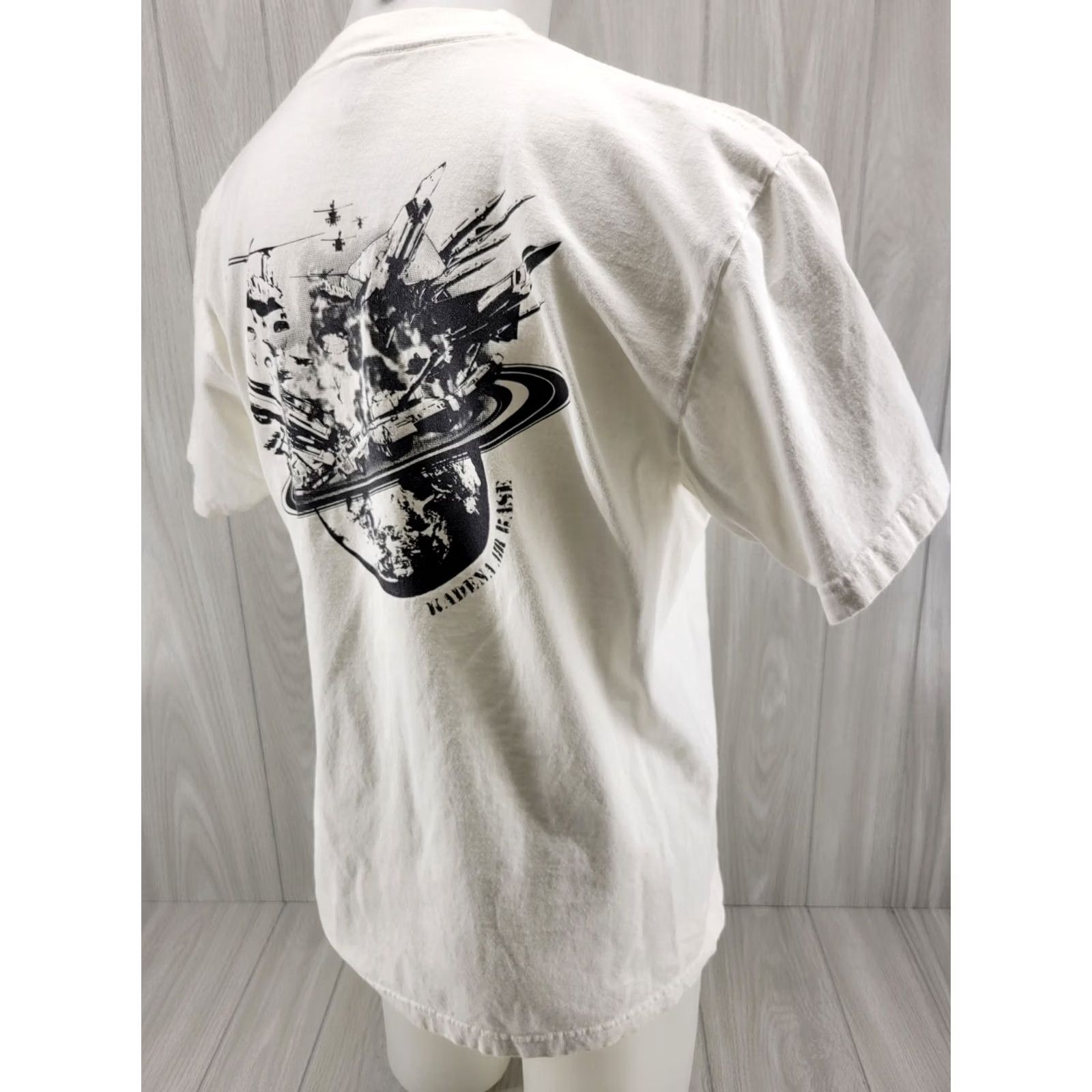 Vintage VINTAGE U.S. Air Force Kadena Base Short-Sleeved T-Shirt XL White Printstar Men Size US XL / EU 56 / 4 - 6 Thumbnail