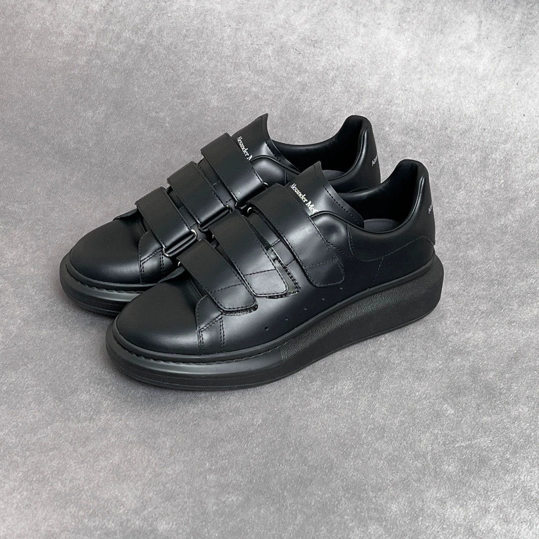 Other McQueen black velcro leather sneaker 43 Size US 10 / EU 43 - 1 Thumbnail
