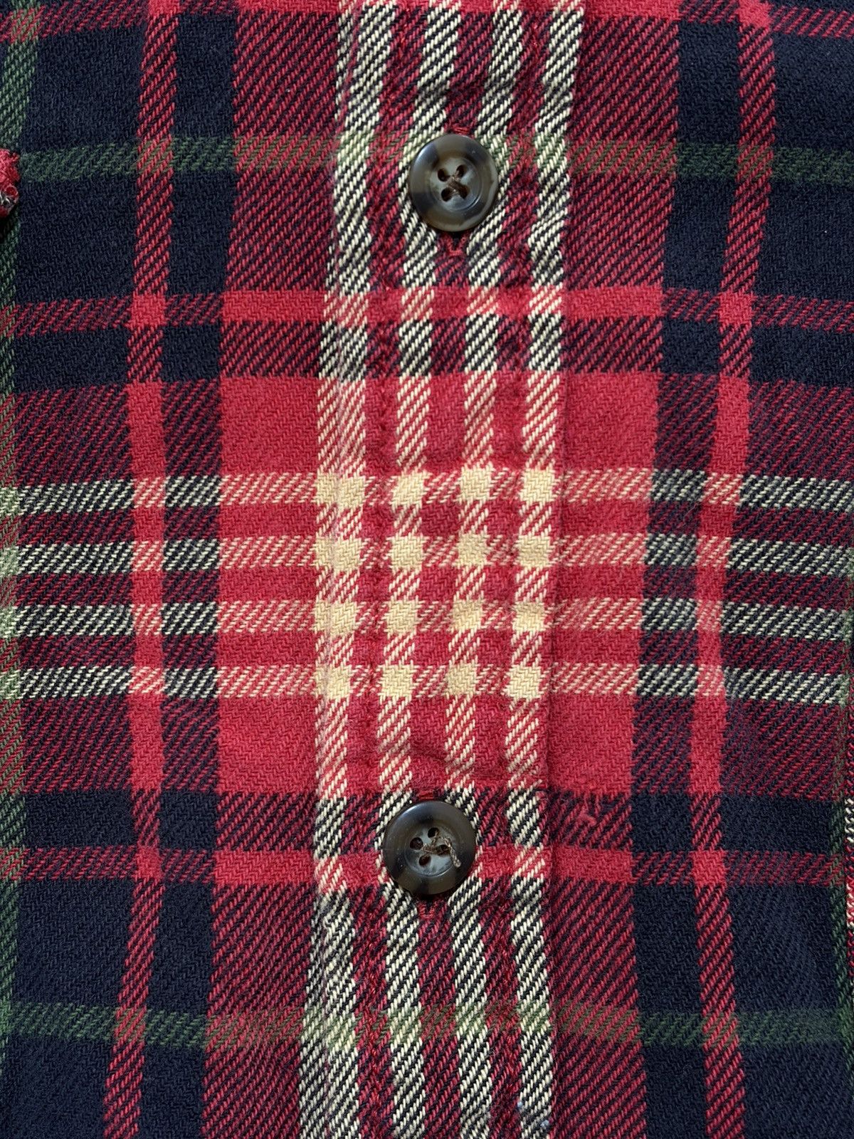 J.Crew J.Crew Shirt Men Plaid Flannel Button Down Oarsman Vintage Size US M / EU 48-50 / 2 - 2 Thumbnail