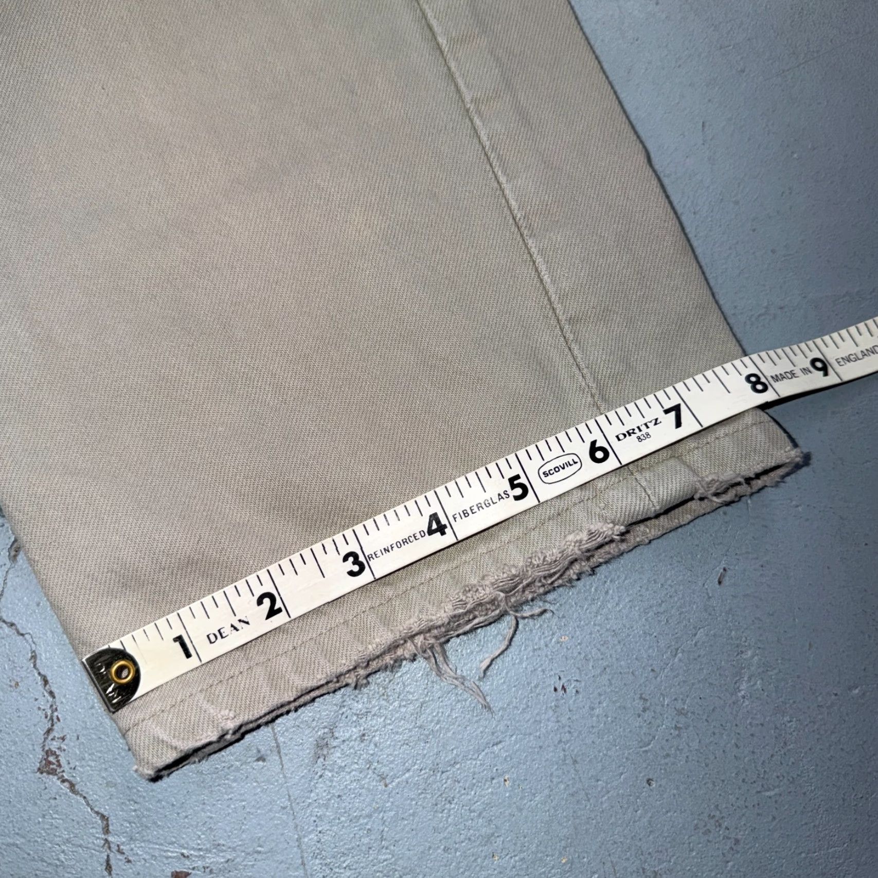 Levi's VINTAGE Levi's 501 Jeans Beard USA 90s - Light Wash Beige Straight Leg 34x32 Men Regular Mid Rise 5-Pocket Denim Button Fly Size US 34 / EU 50 - 5 Thumbnail