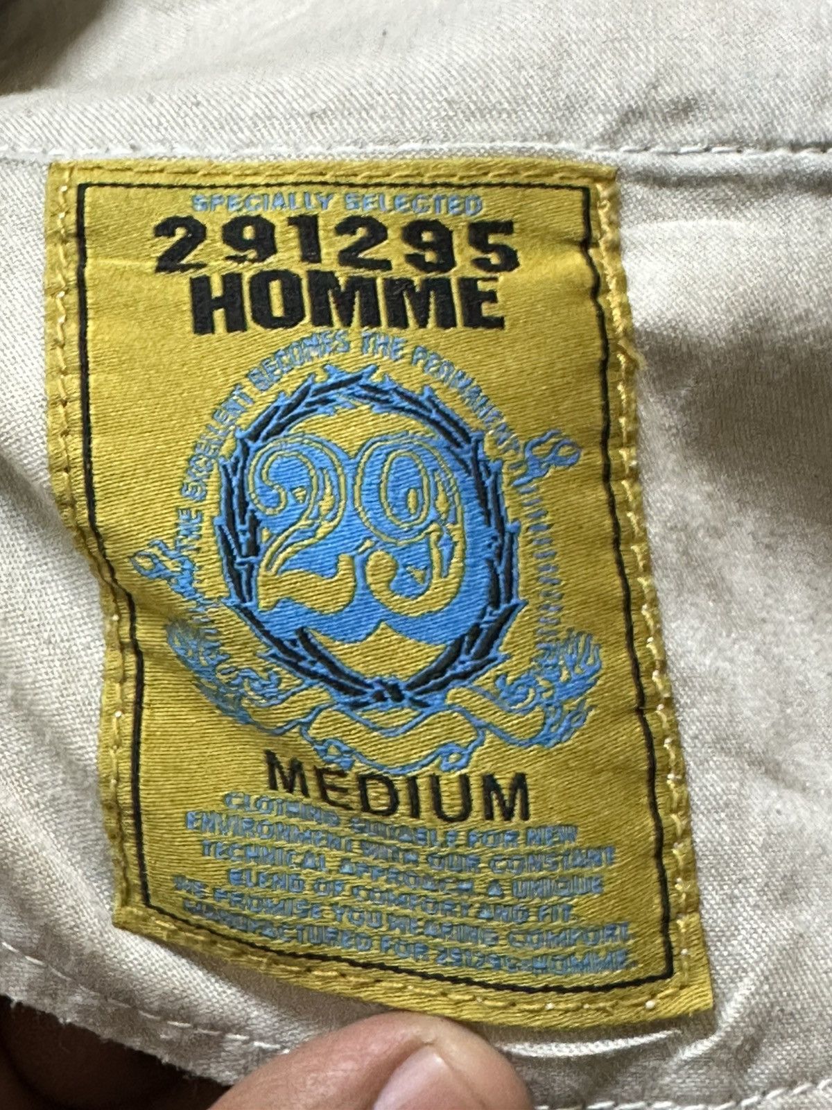 20471120 Vintage 291295 Homme Distressed Baggy Wide Leg Denim Size US 32 / EU 48 - 8 Thumbnail