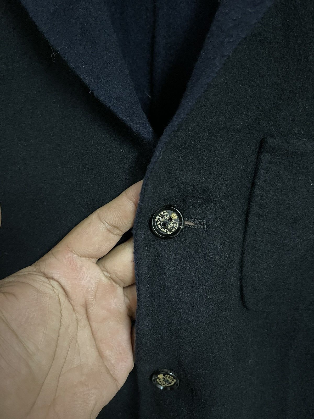 Lucien Pellat-Finet AW2022 Lucien Pellat Finet Cashmere Coat Jacket L Size US L / EU 52-54 / 3 - 10 Thumbnail
