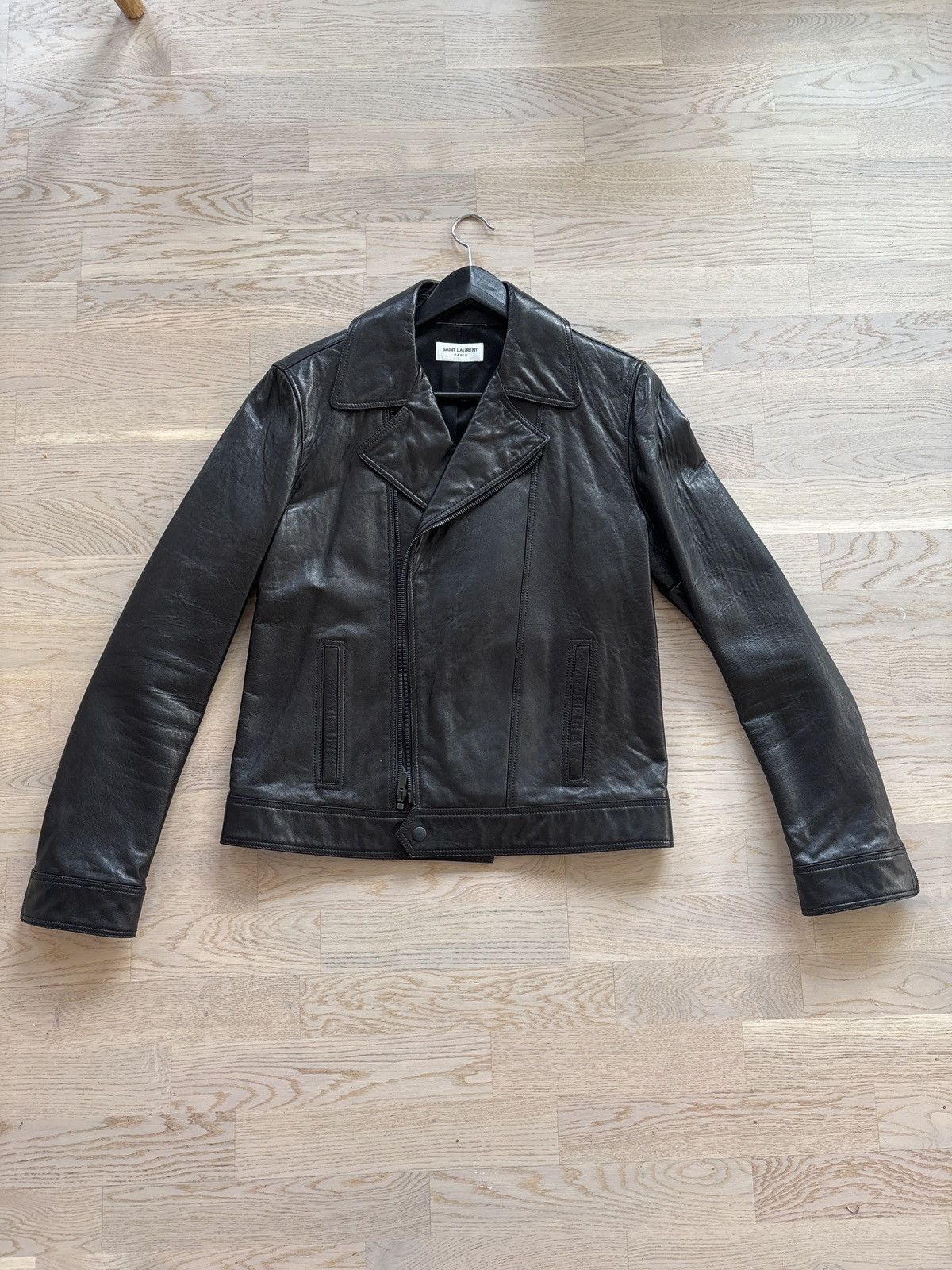 Saint Laurent Paris Saint Laurent Biker Leather Jacket Size US M / EU 48-50 / 2 - 1 Thumbnail
