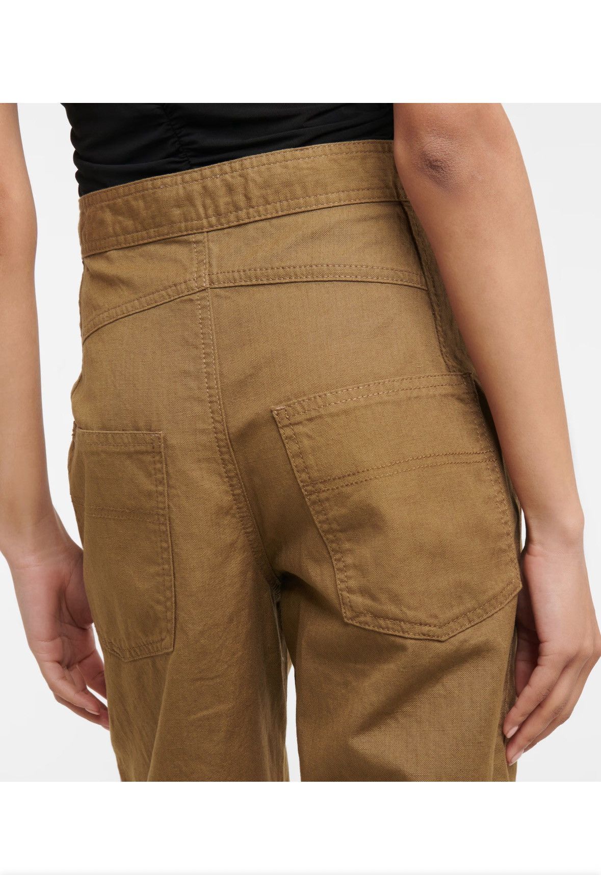 Isabel Marant Etoile Isabel Marant Etoile Pandore Trousers Straight High Waist Size 32" / US 10 / IT 46 - 5 Thumbnail