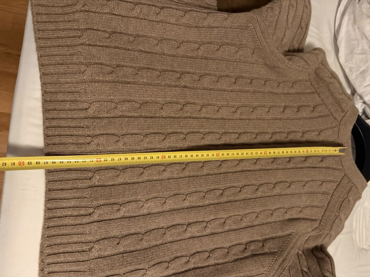 Celine Celine triumph cashmere cardigan cable knit Size US M / EU 48-50 / 2 - 7 Thumbnail