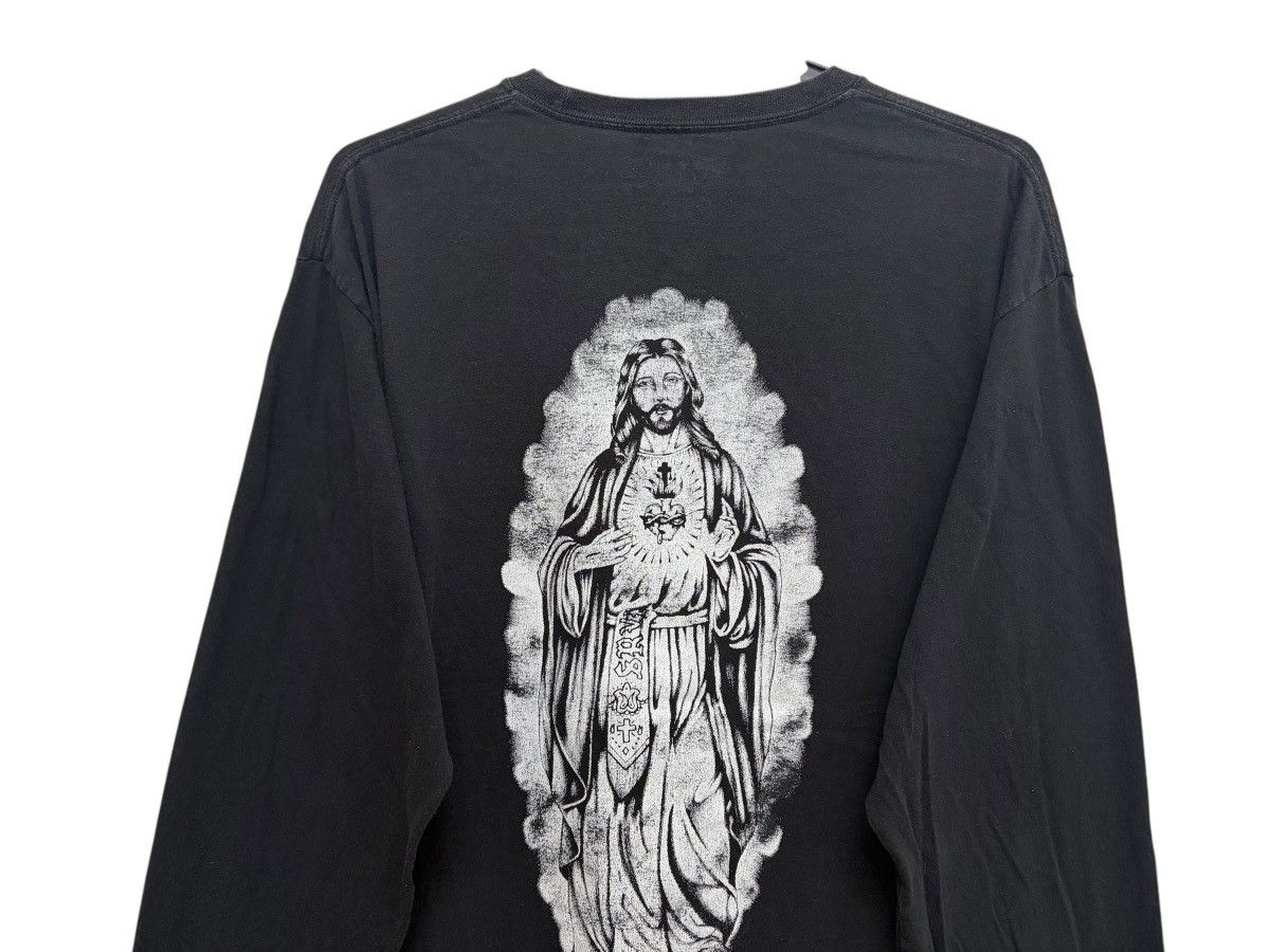 Champion DOPE 🔥 SRVNTZ BIG BACK THE SACRED HEART JESUS GRAPHICAL TEE Size US L / EU 52-54 / 3 - 8 Thumbnail