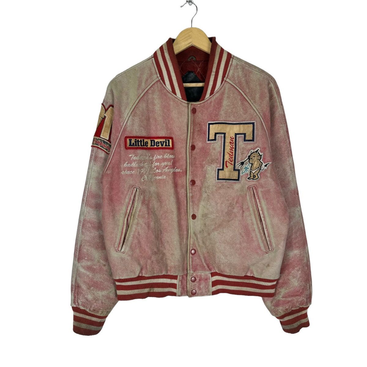 Tedman ☀️TED COMPANY LIMITED 1991 VARSITY LEATHER JACKET Size US M / EU 48-50 / 2 - 2 Thumbnail