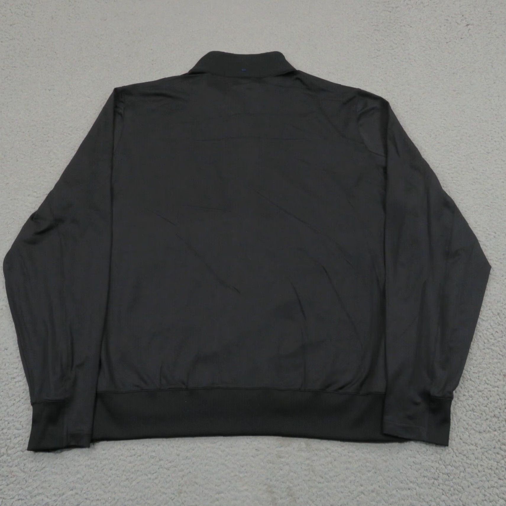 Vintage B Draddy Sweater Mens XXL Black 1/4 Zip Pullover Nylon Golf Stretch Size US XXL / EU 58 / 5 - 7 Thumbnail
