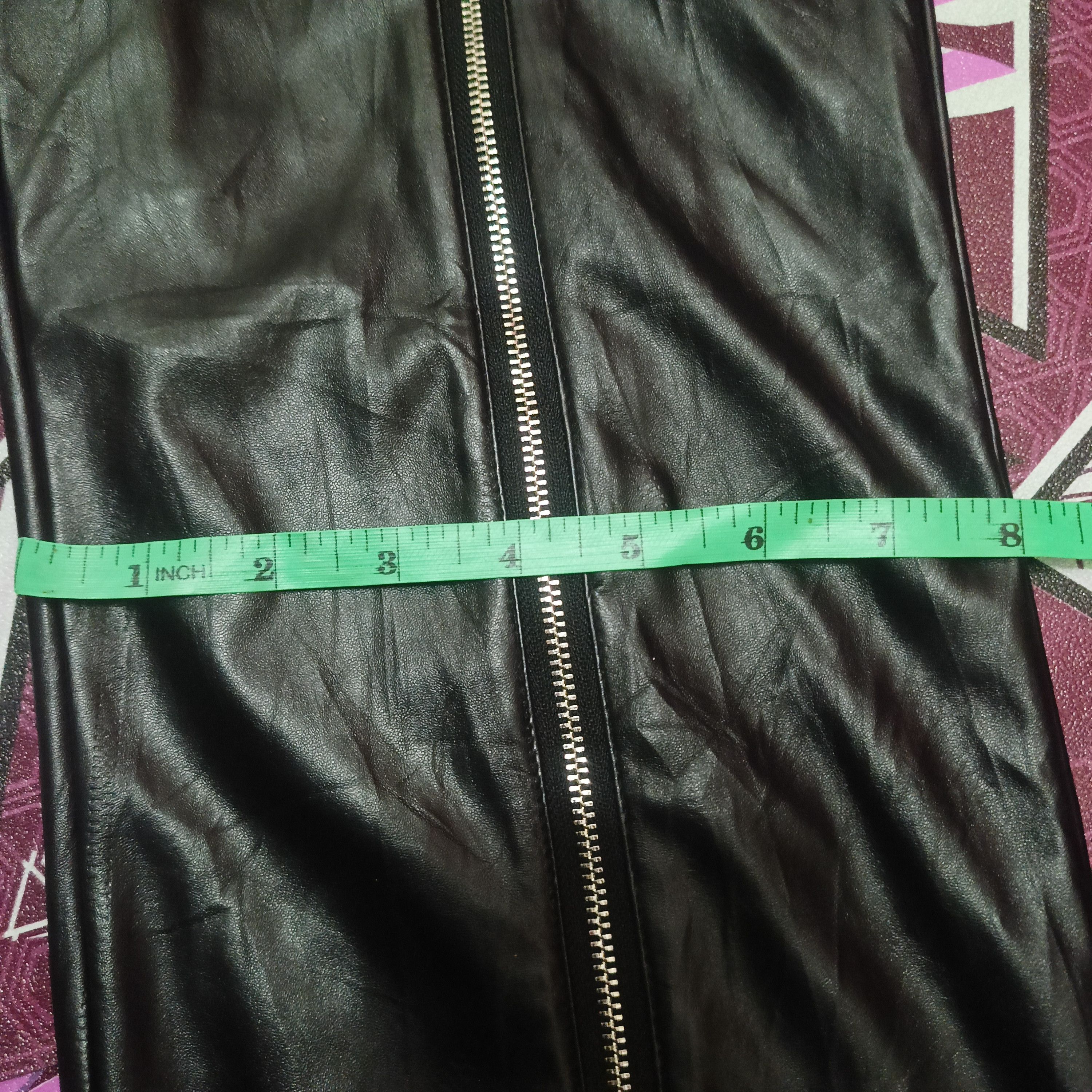 Japanese Brand × Shein Rare PVC Leather Pants Zipper Size US 28 / EU 44 - 14 Thumbnail