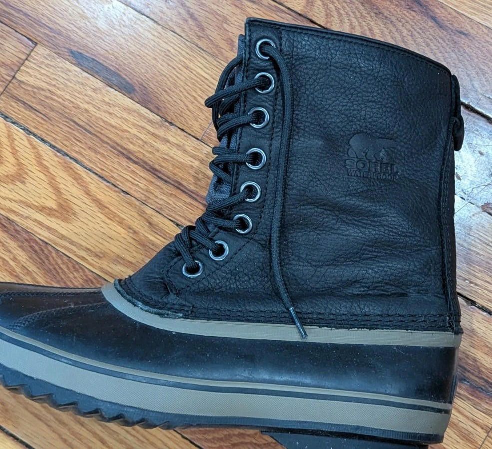 SOREL Sorel Men's 1964 Snow Boots in Black/Ancient Fossil Size 9 Size US 9 / EU 42 - 6 Thumbnail