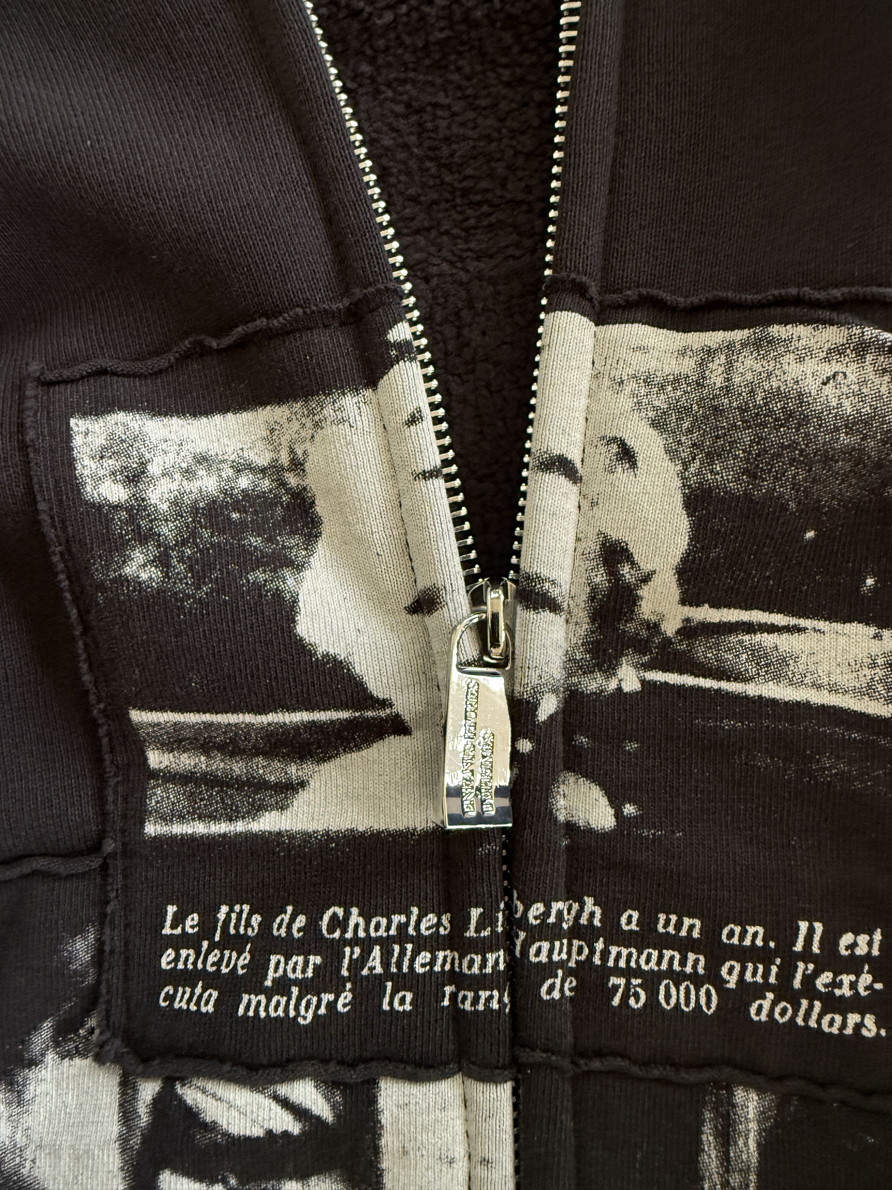 Enfants Riches Deprimes × Maxfield Los Angeles ERD x Maxfield Assemblage 4.5 Year War Zip Up Hoodie Size US M / EU 48-50 / 2 - 20 Thumbnail