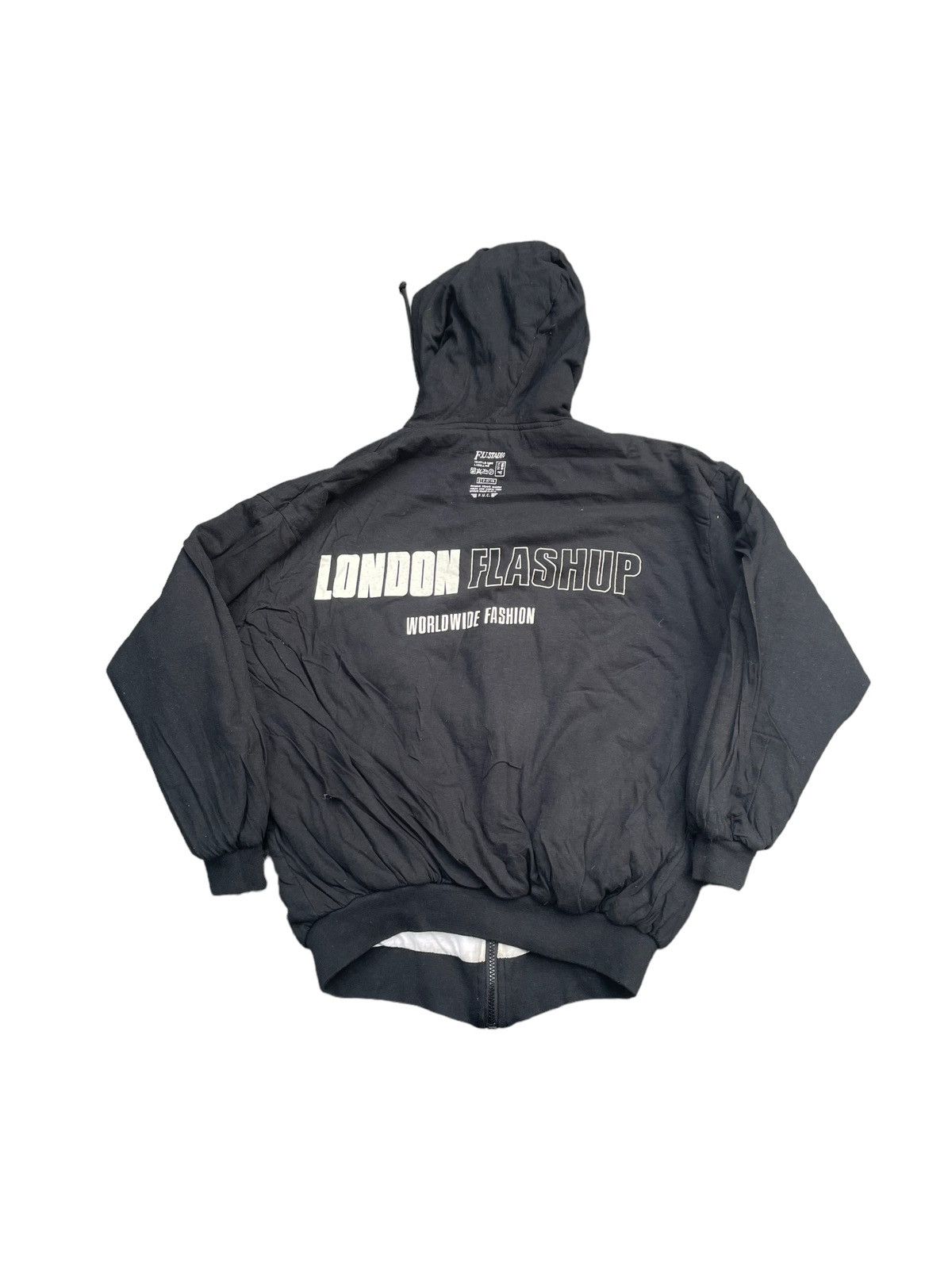 Japanese Brand F.U.Stadio Europe Map Design Hoodie Size US M / EU 48-50 / 2 - 11 Thumbnail