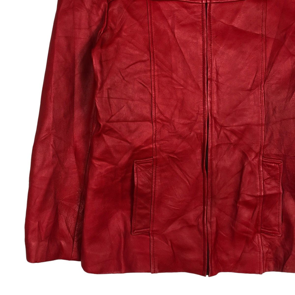 Japanese Brand 📌Vintage Biker Leather Jacket Zipper Ego Size US M / EU 48-50 / 2 - 5 Thumbnail