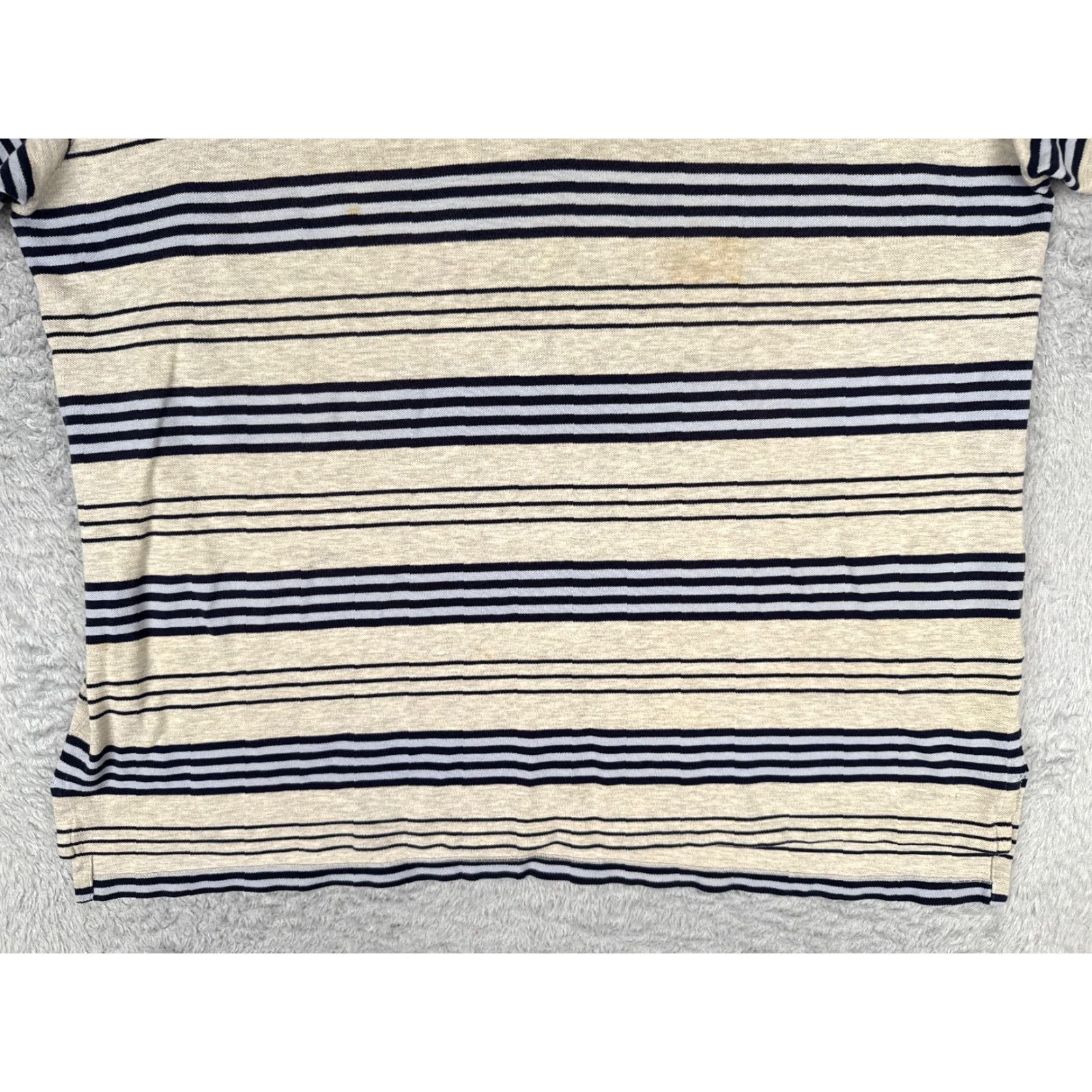 Ralph Lauren VINTAGE Ralph Lauren Polo Golf Shirt Mens 2XL Beige Stripe 100% Cotton Polo Shirt Men 2XL Beige Stripe Polo Golf Size US XXL / EU 58 / 5 - 5 Thumbnail