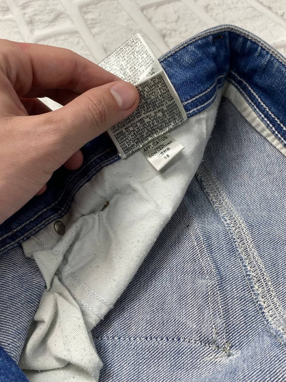 Diesel Diesel Poiak Jeans Mens Acid Washed Tapered Zipper Pockets Size US 34 / EU 50 - 21 Thumbnail