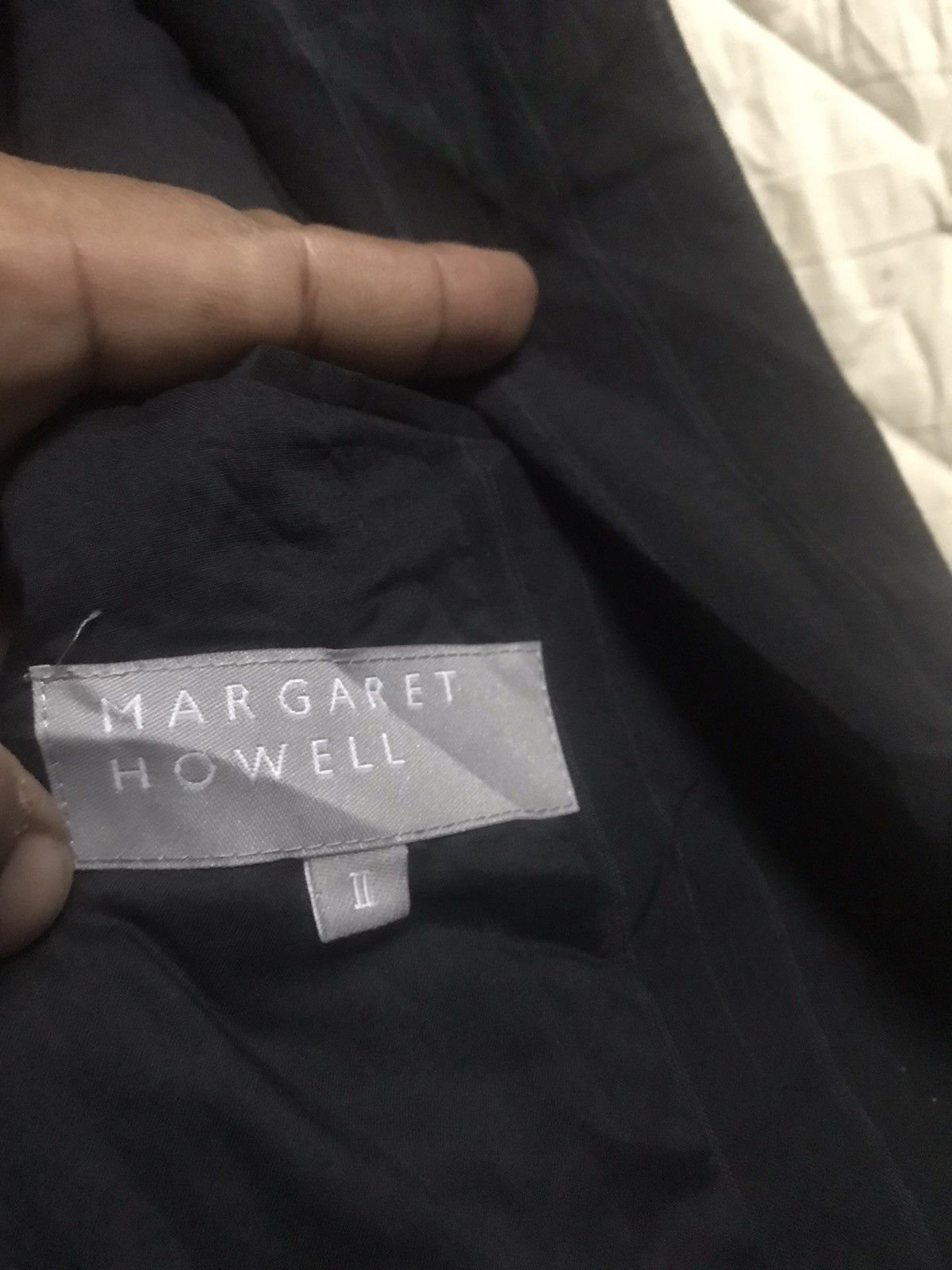 Margaret Howell Margaret Howell Black Striped Crop Blazer Style Size M / US 6-8 / IT 42-44 - 6 Thumbnail