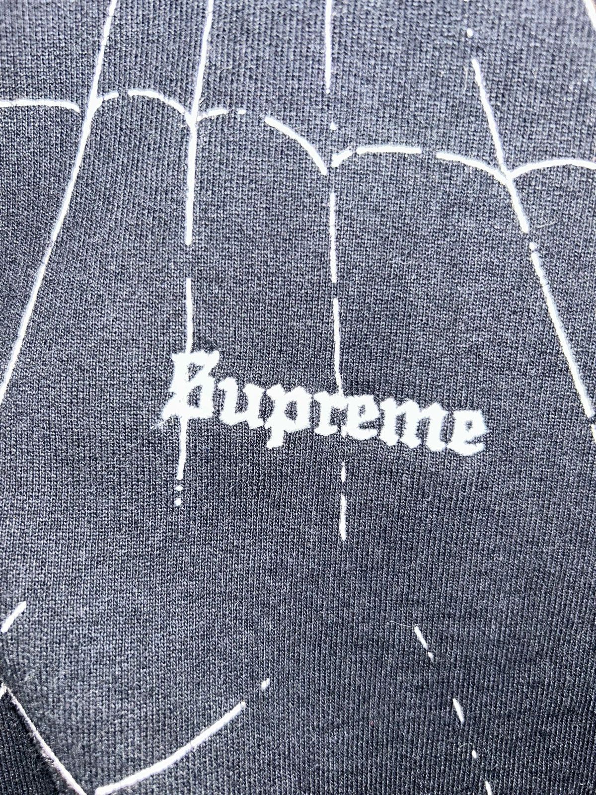 Supreme Supreme Spiderweb Hooded Sweatshirt FW16 size Large NEW Size US L / EU 52-54 / 3 - 2 Thumbnail